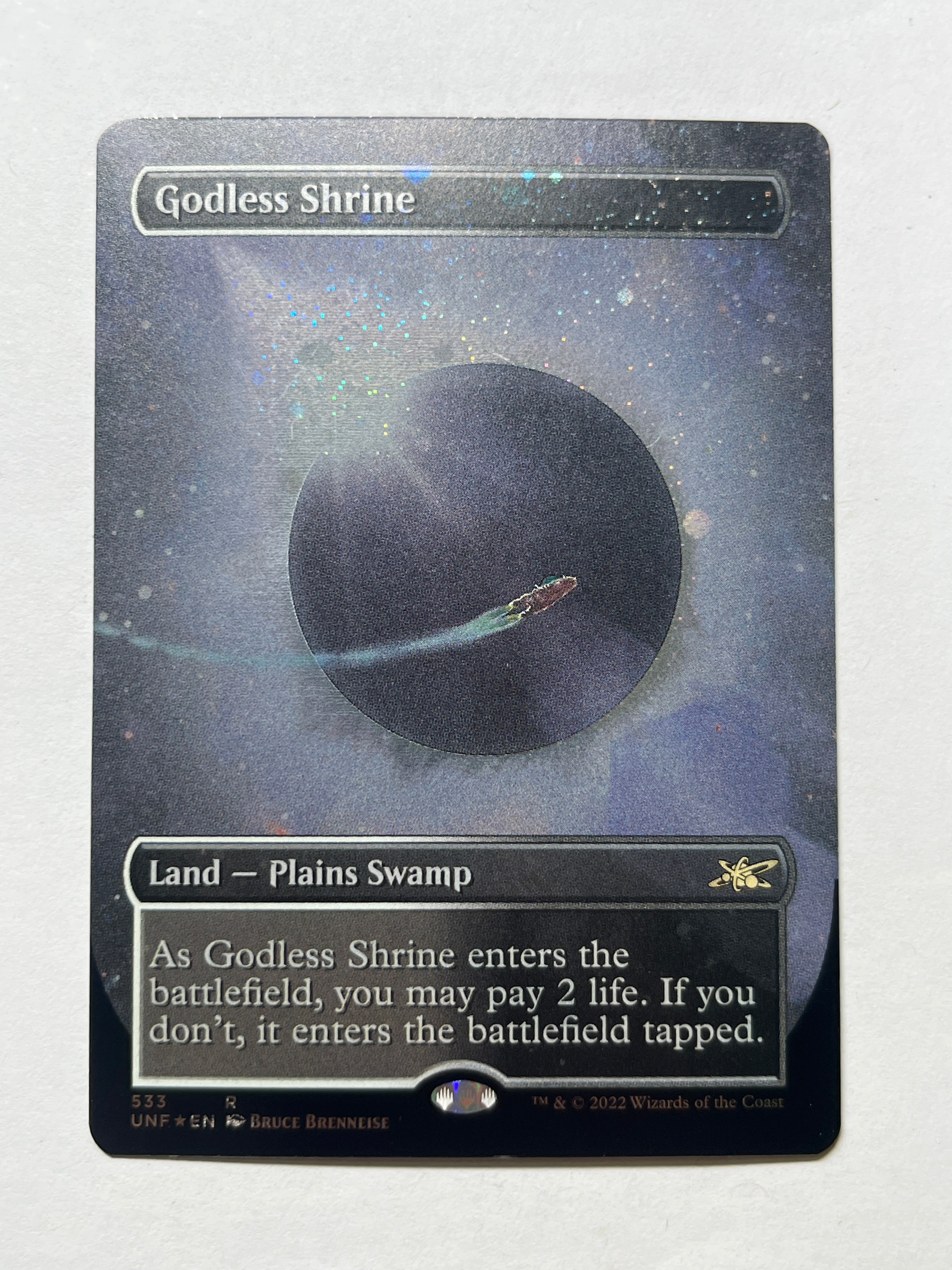 Godless Shrine Borderless Galaxy Foil