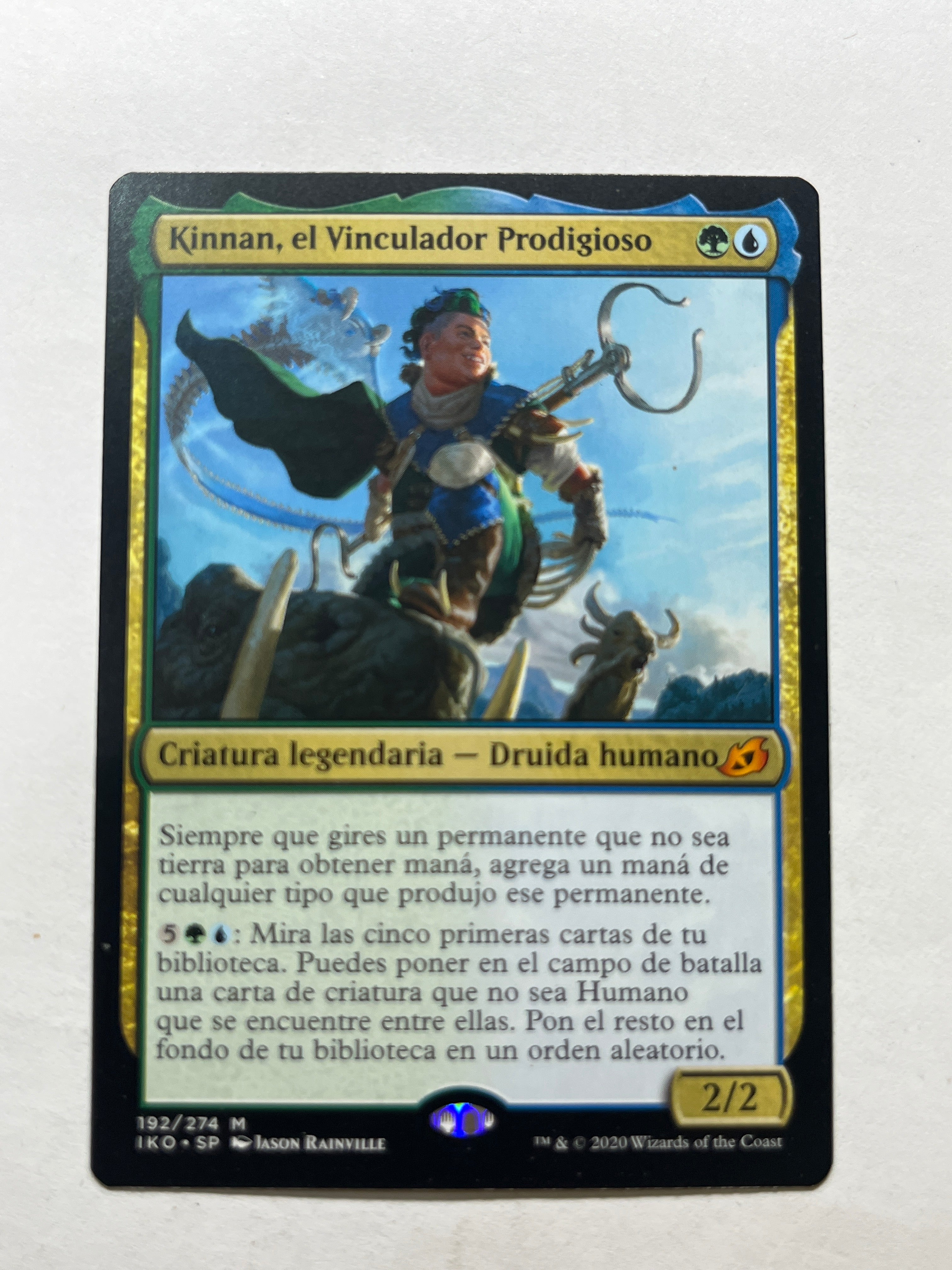 Kinnan, Bonder Prodigy español