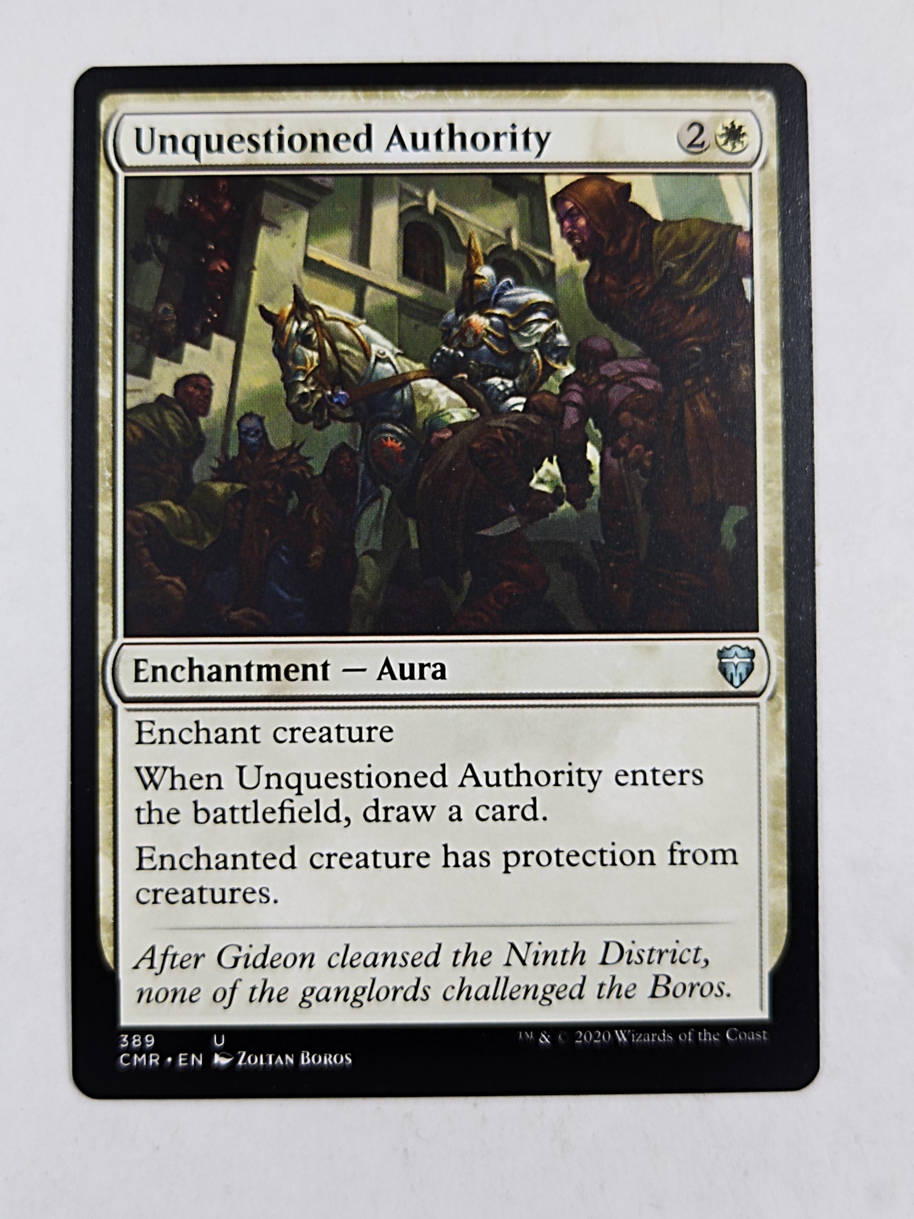 Unquestioned Authority