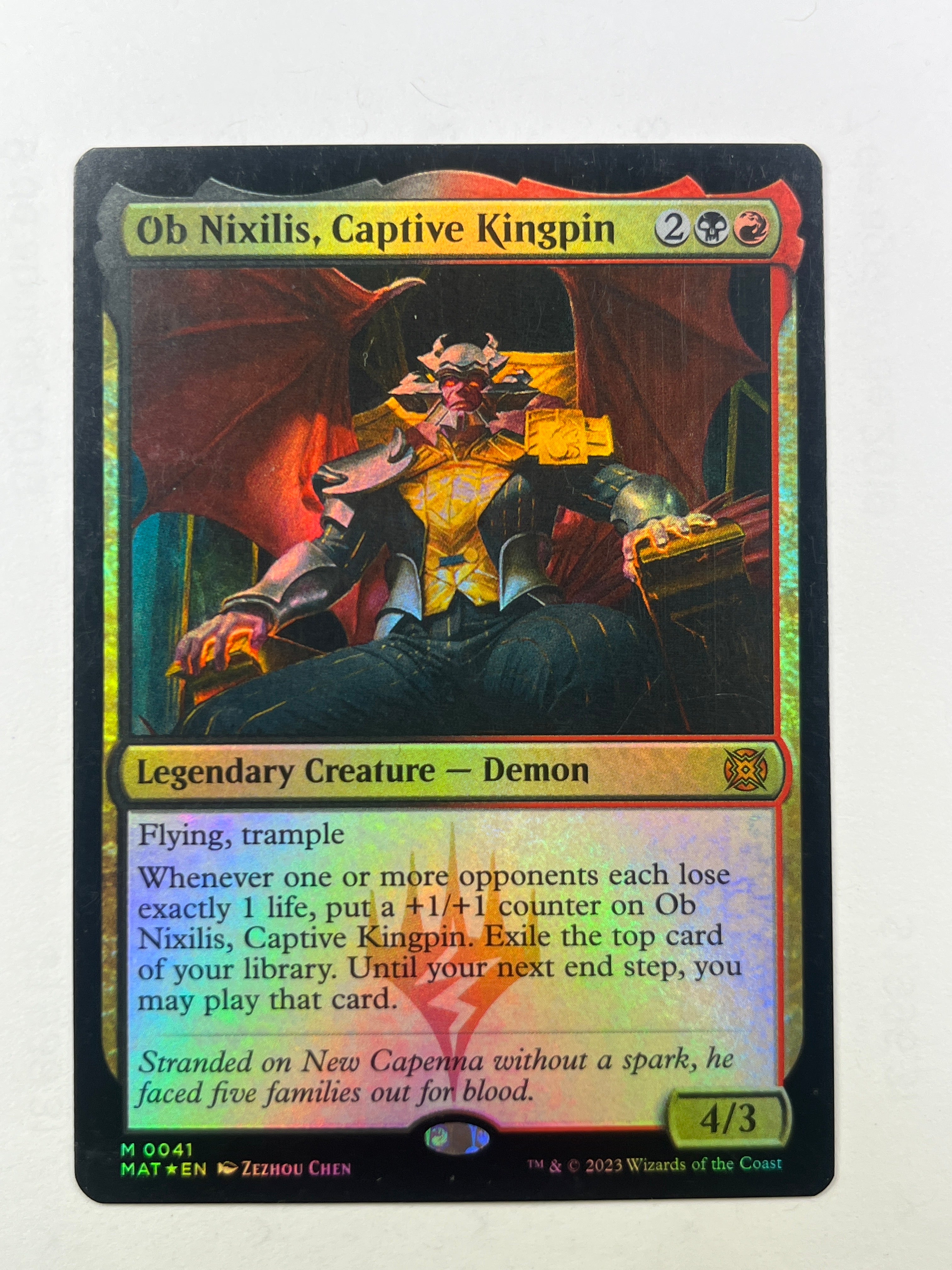Ob Nixilis, Captive Kingpin