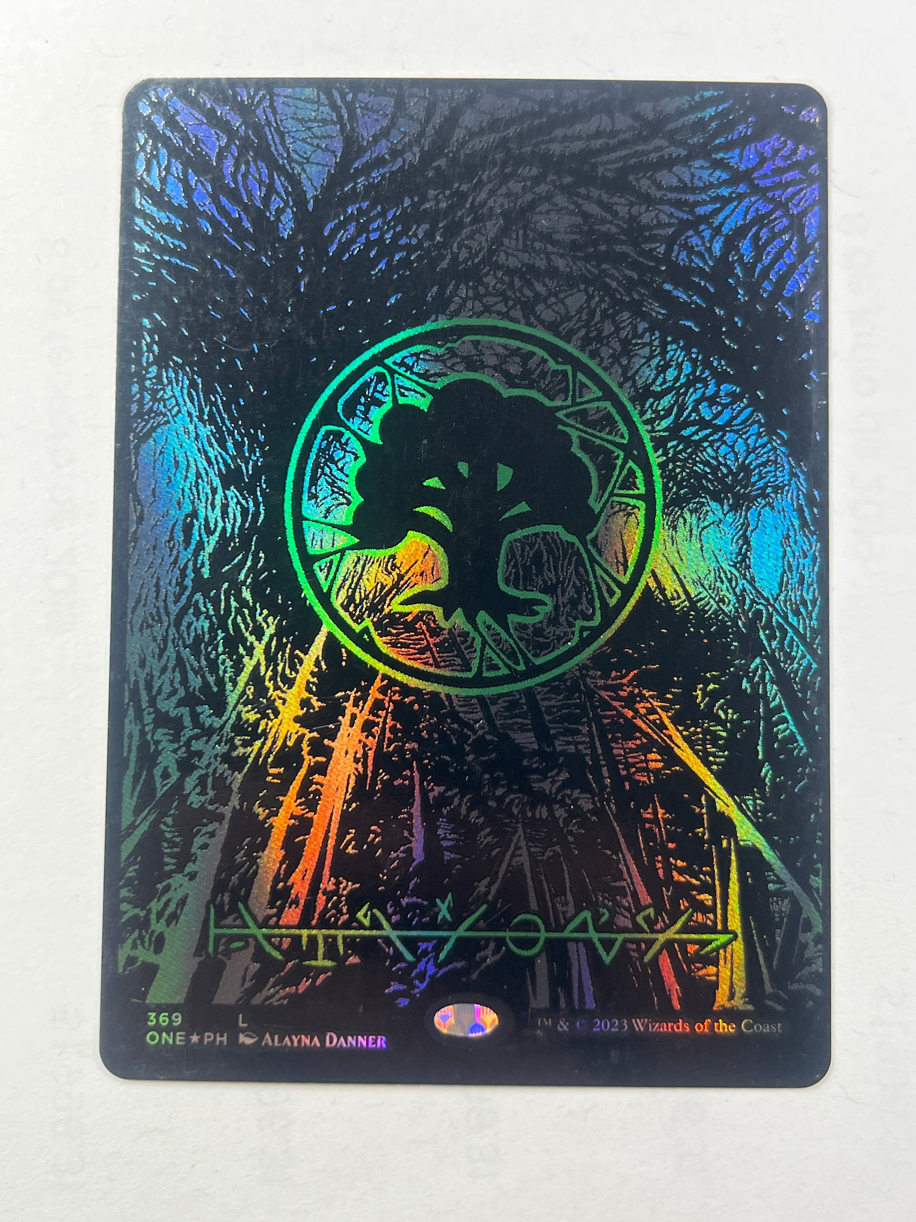 Forest oil sick foil