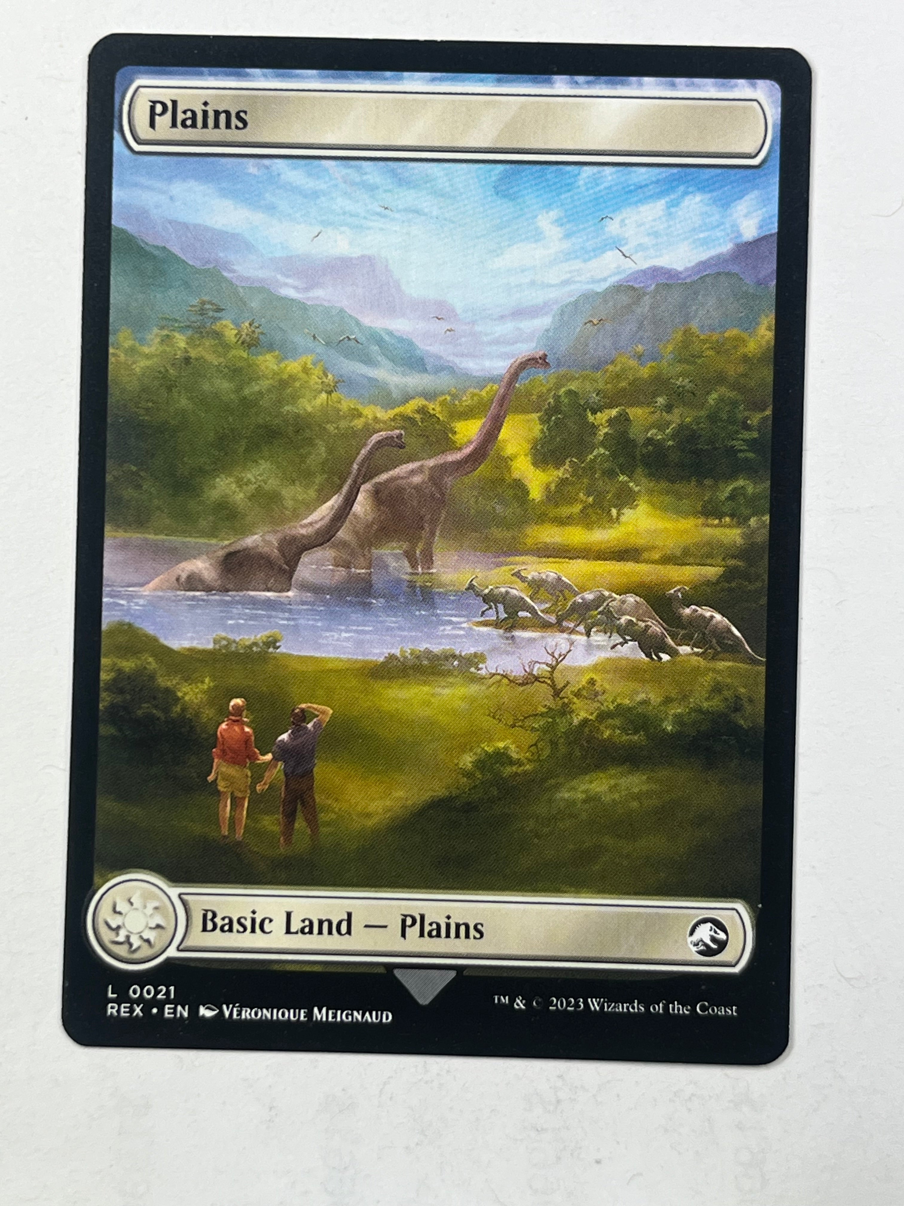 Plains double side jurassic park