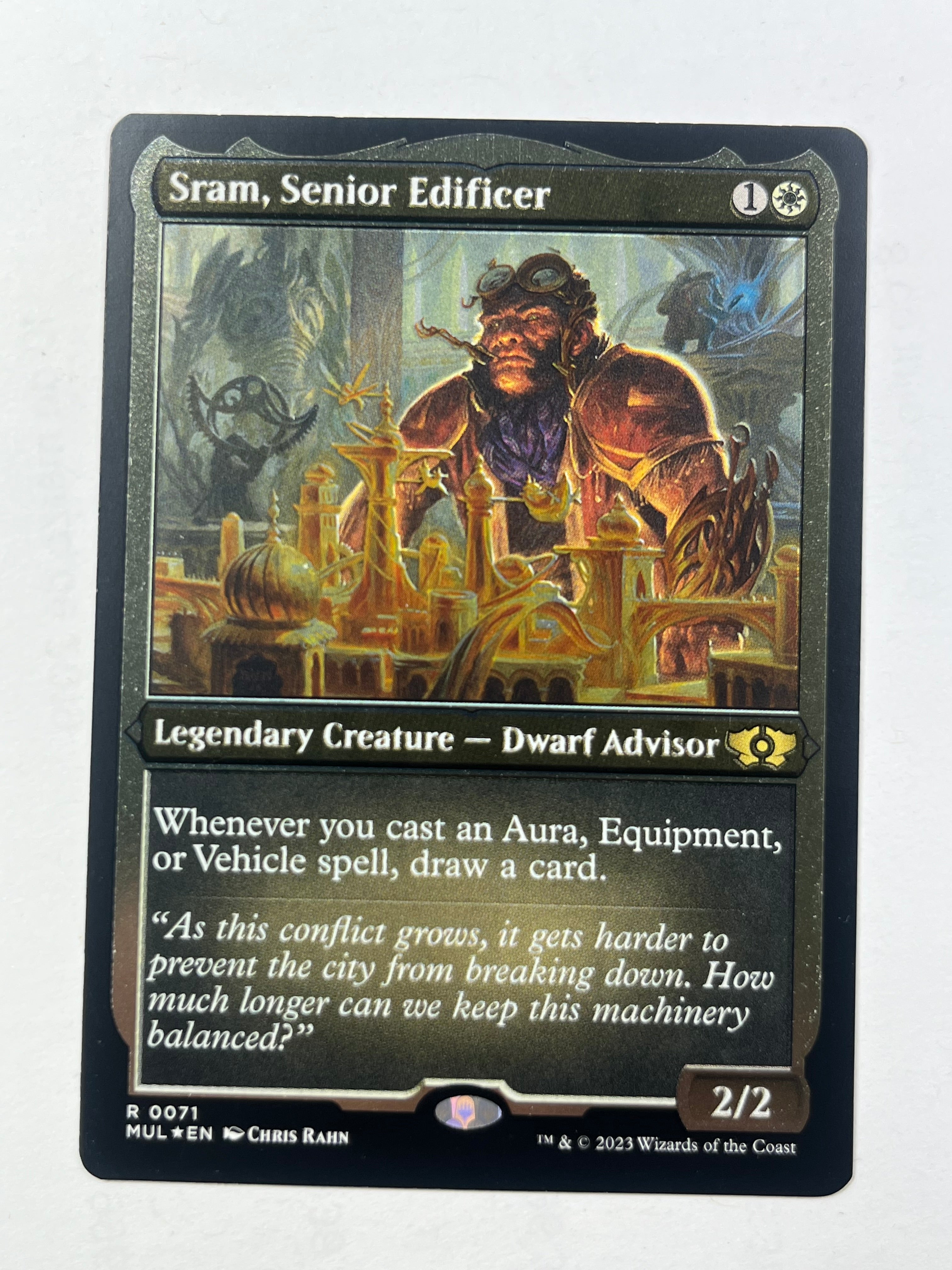 Sram, Senior Edificer