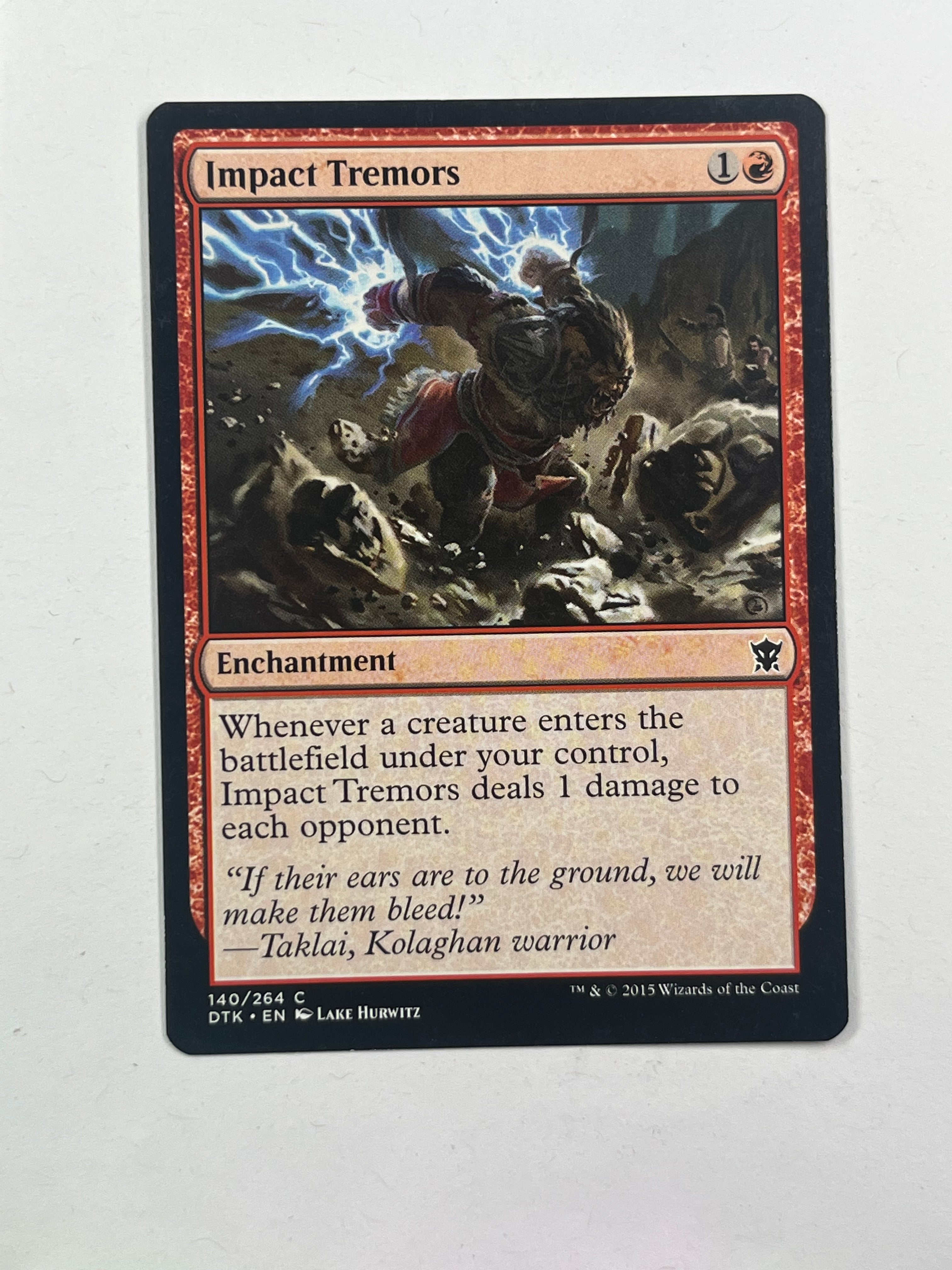 Impact Tremors