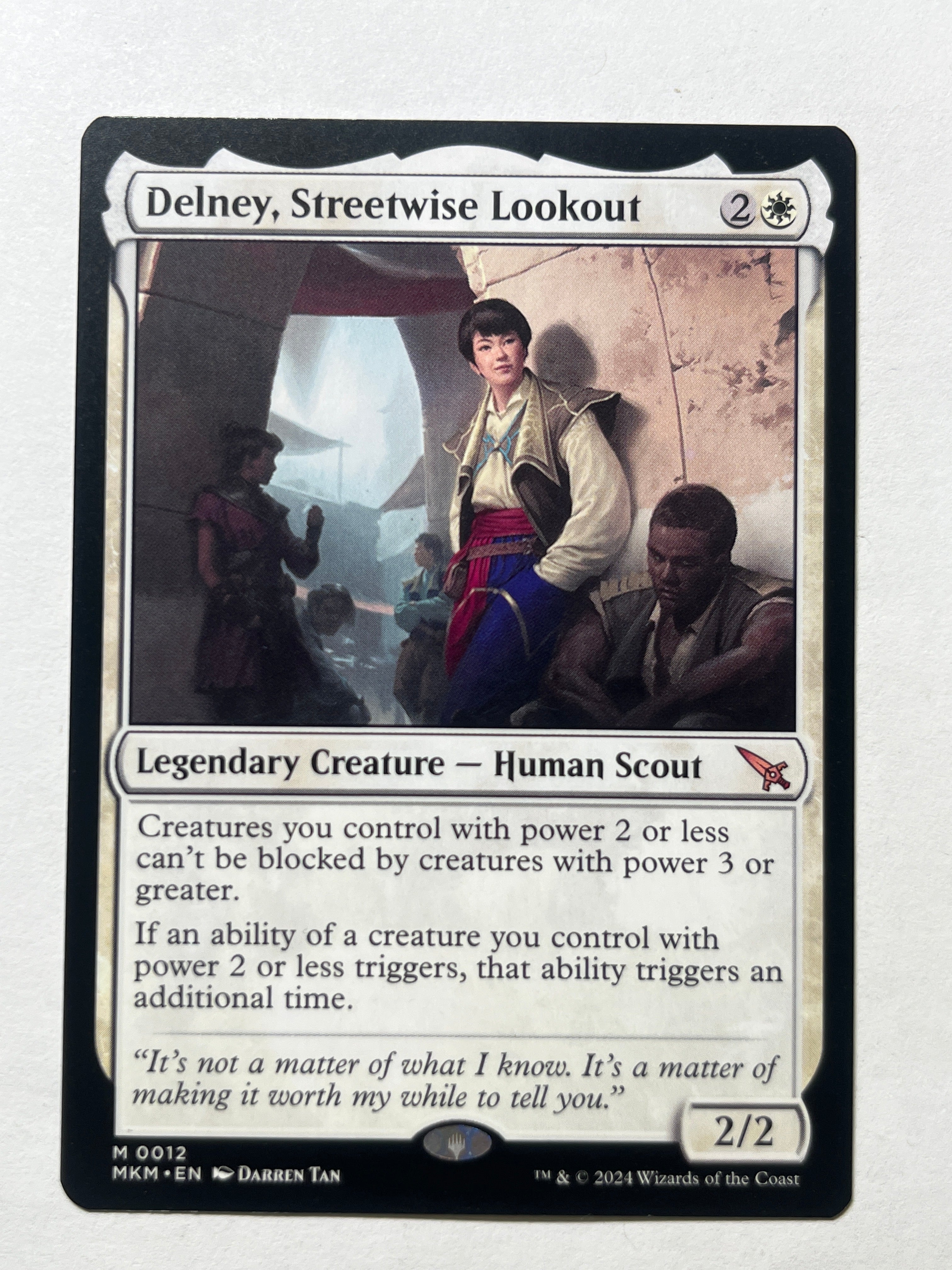 Delney, Streetwise Lookout
