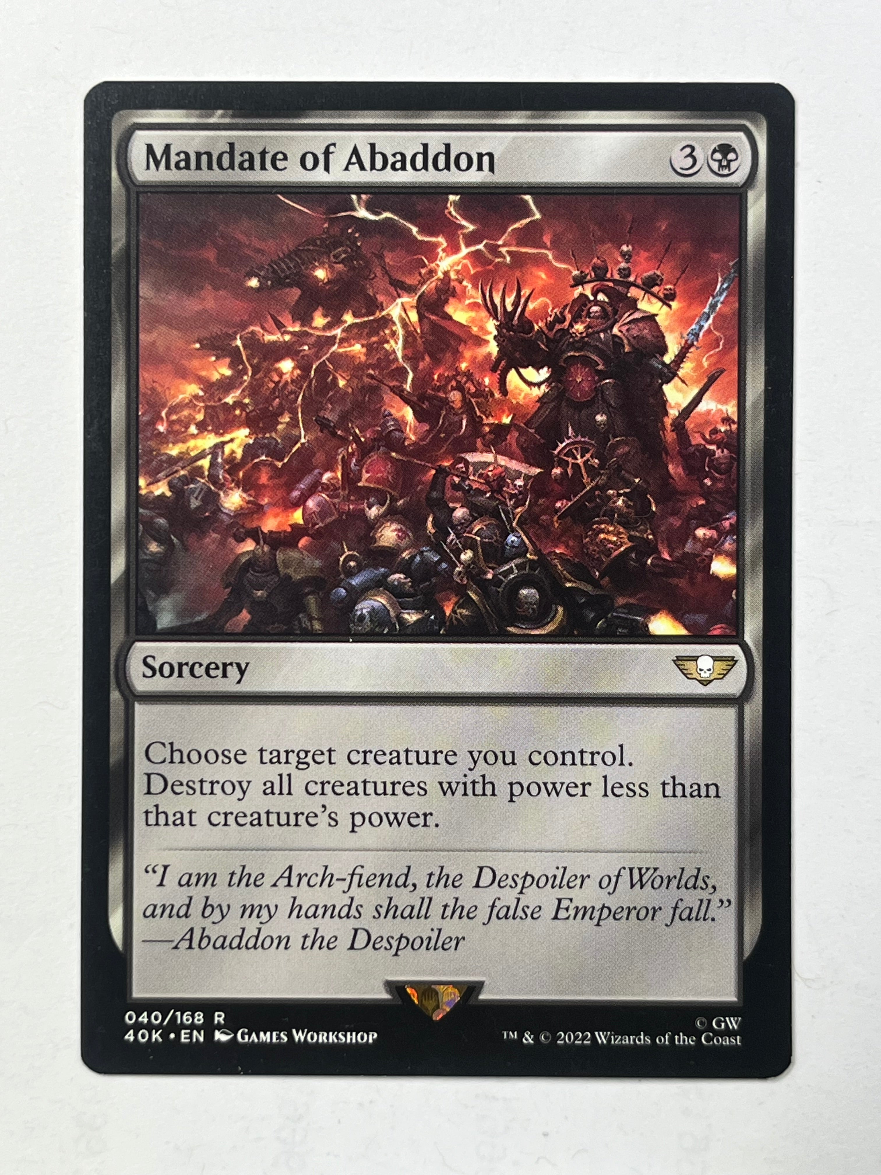 Mandate of Abaddon