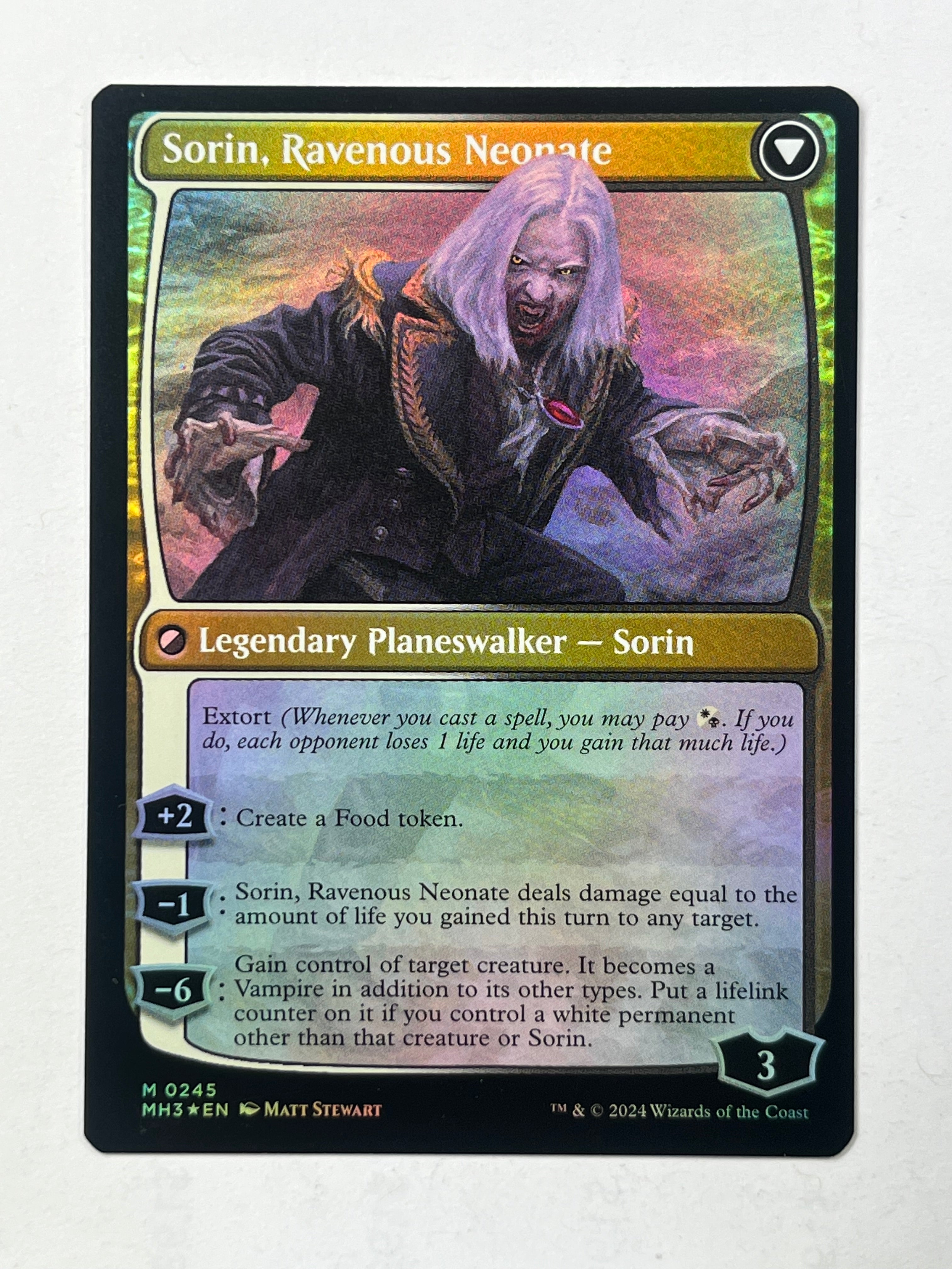 Sorin of House Markov // Sorin, Ravenous Neonate