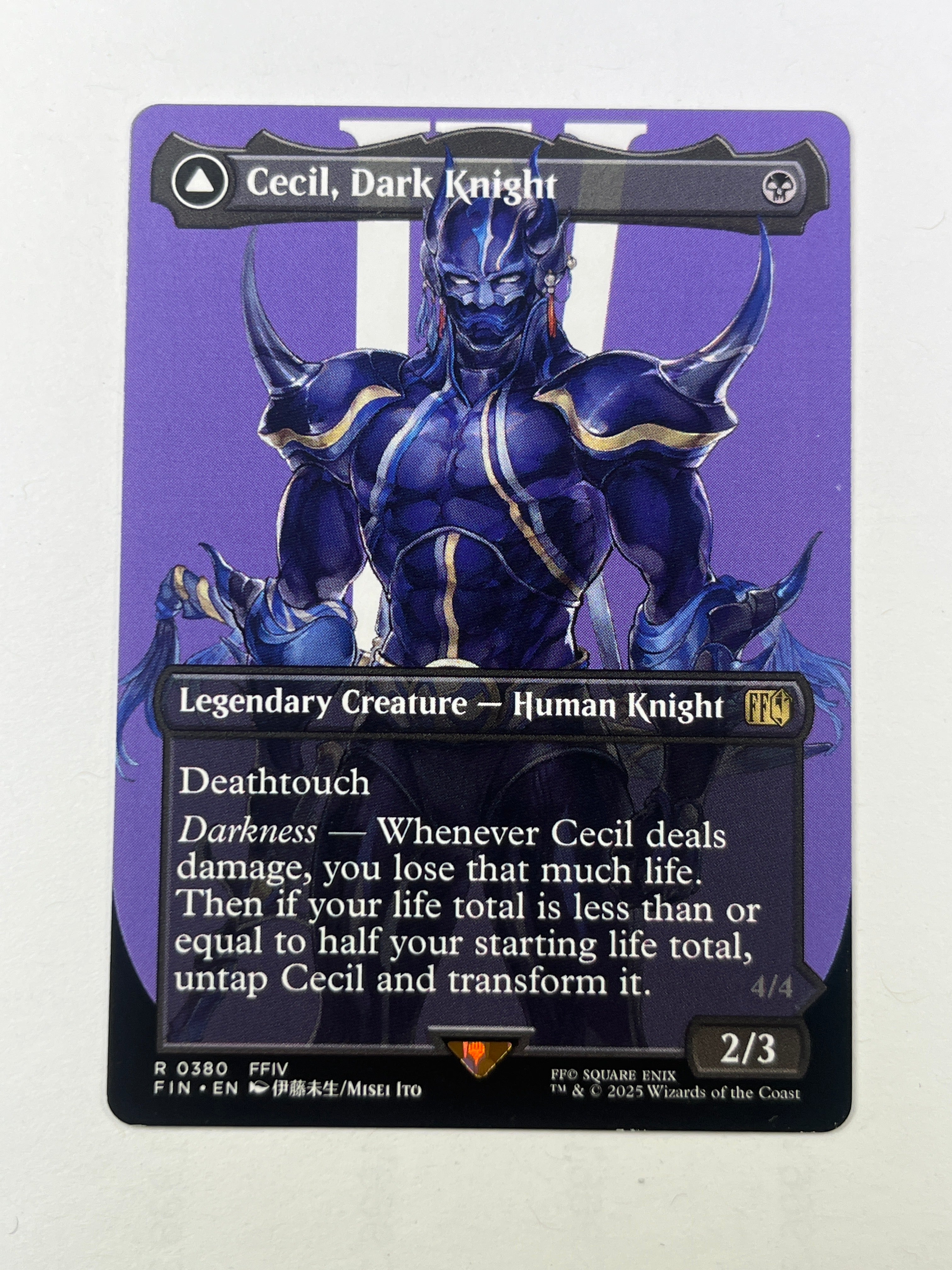 Cecil, Dark Knight // Cecil, Redeemed Paladin