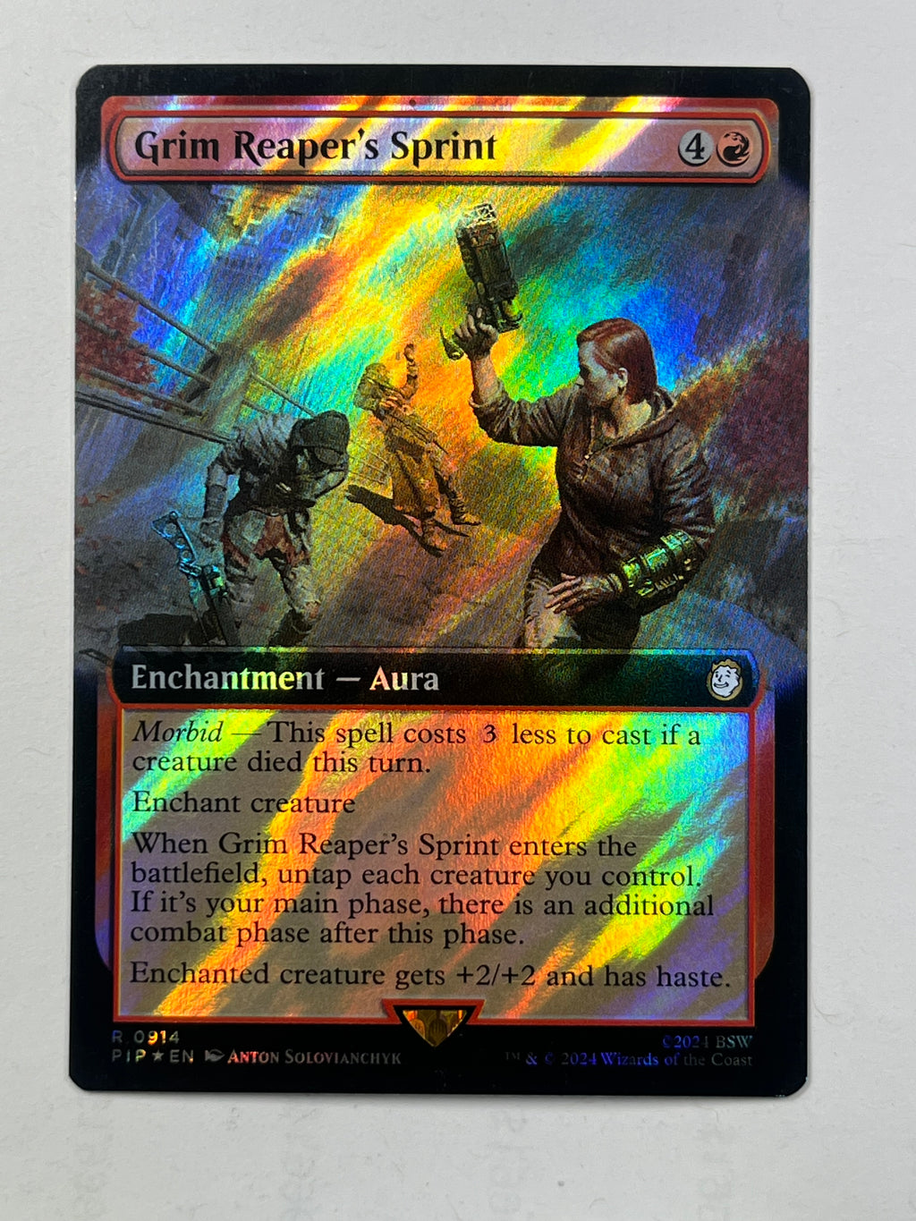 Grim Reaper's Sprint surge foil