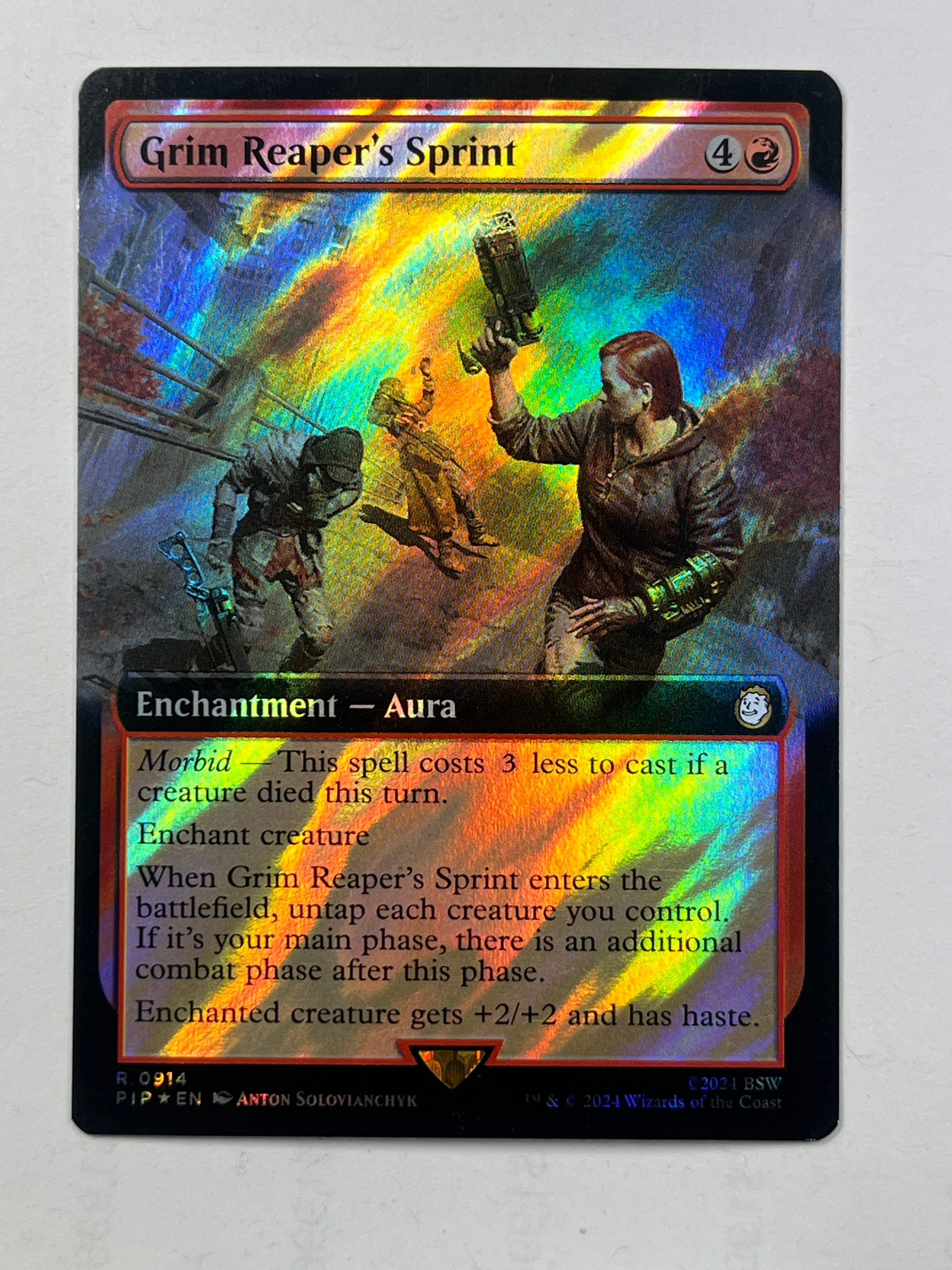 Grim Reaper's Sprint surge foil