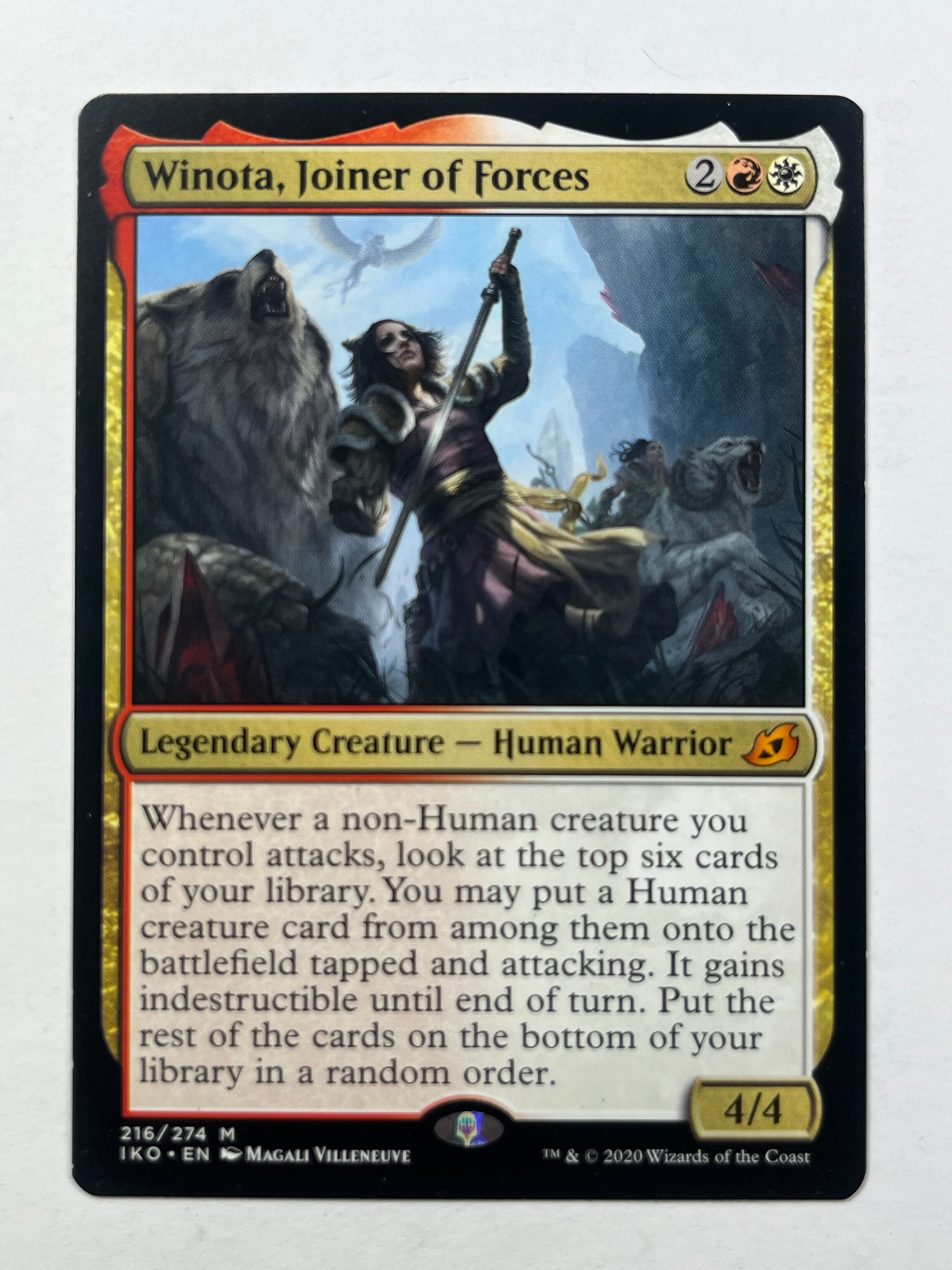 Winota, Joiner of Forces