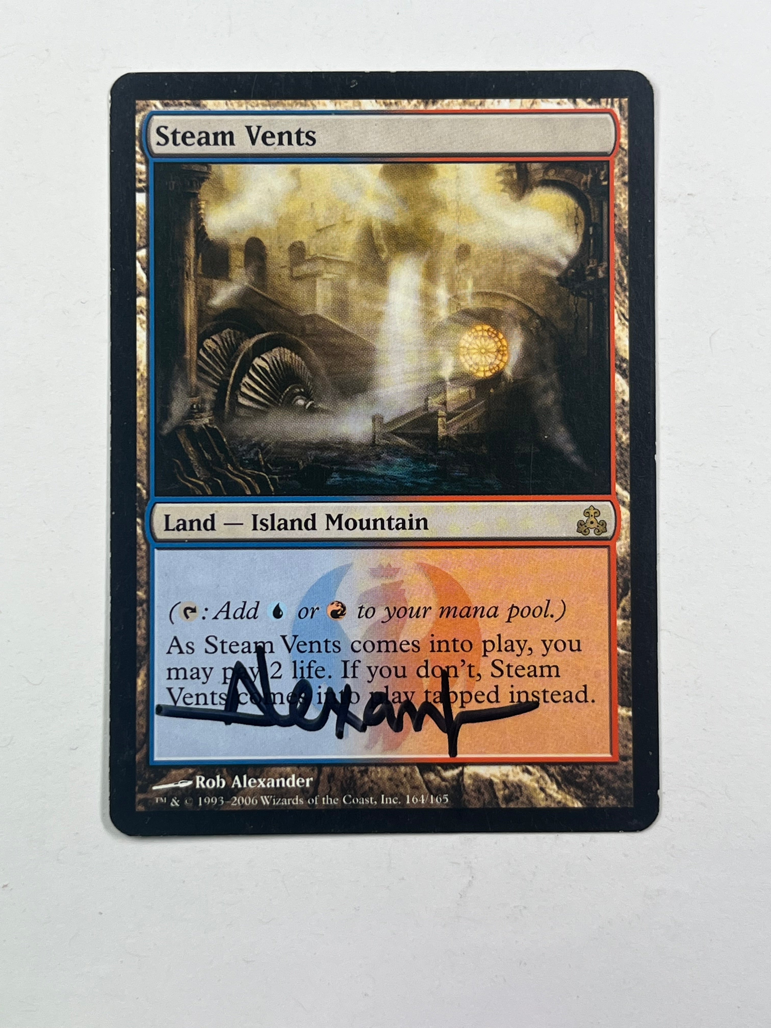 Steam Vents firmada
