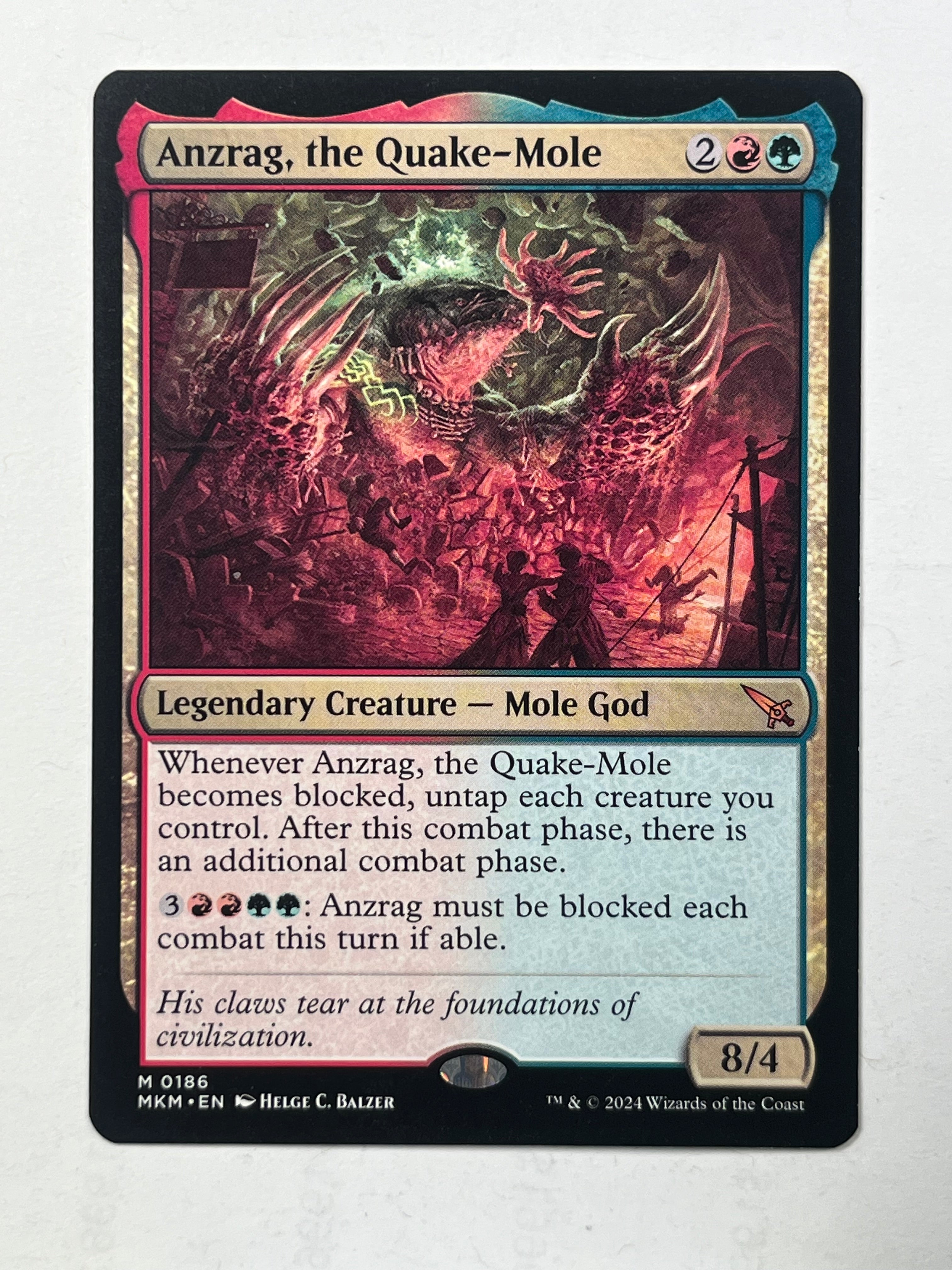 Anzrag, the Quake-Mole