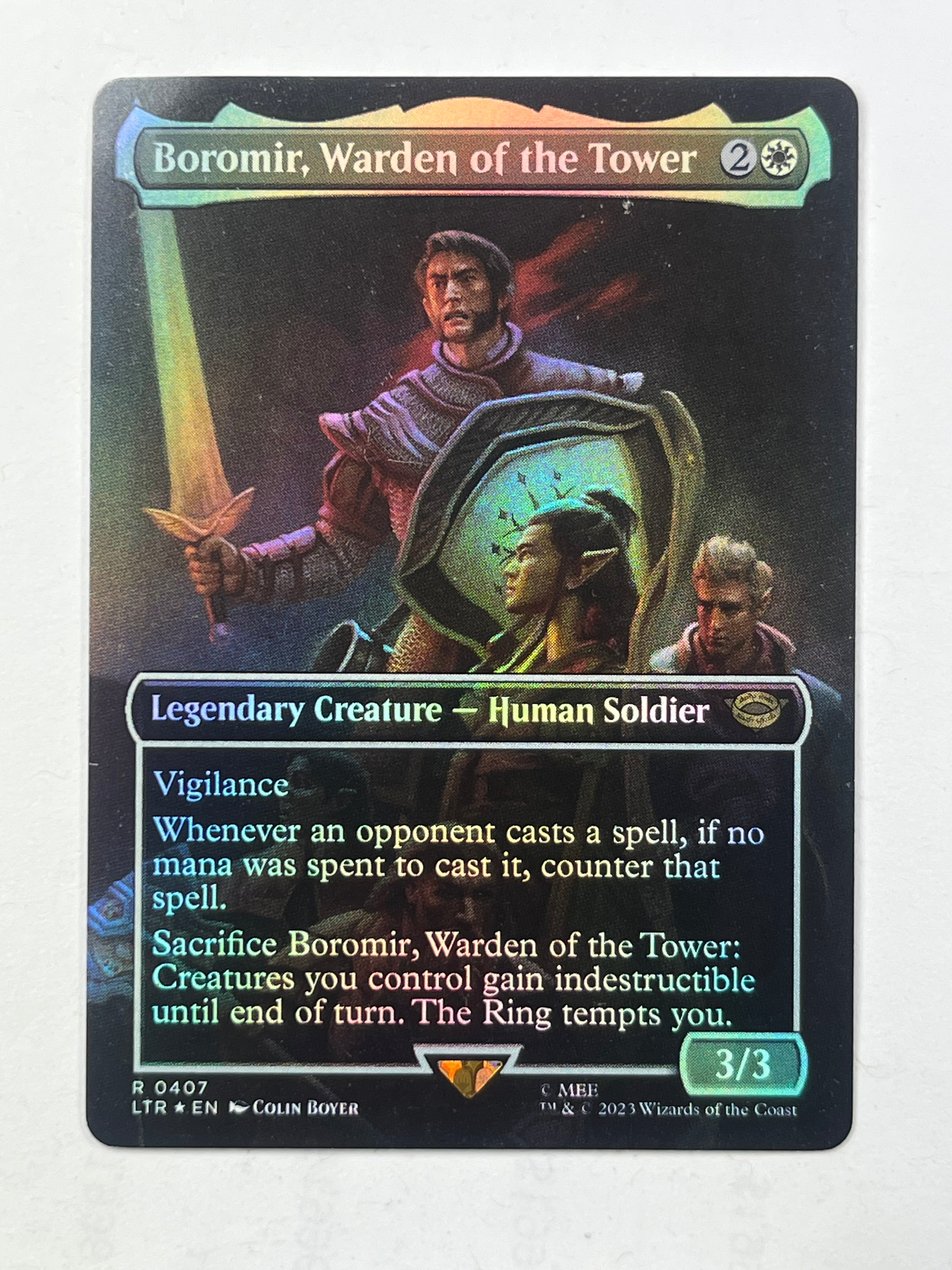 Boromir, Warden of the Tower borderless