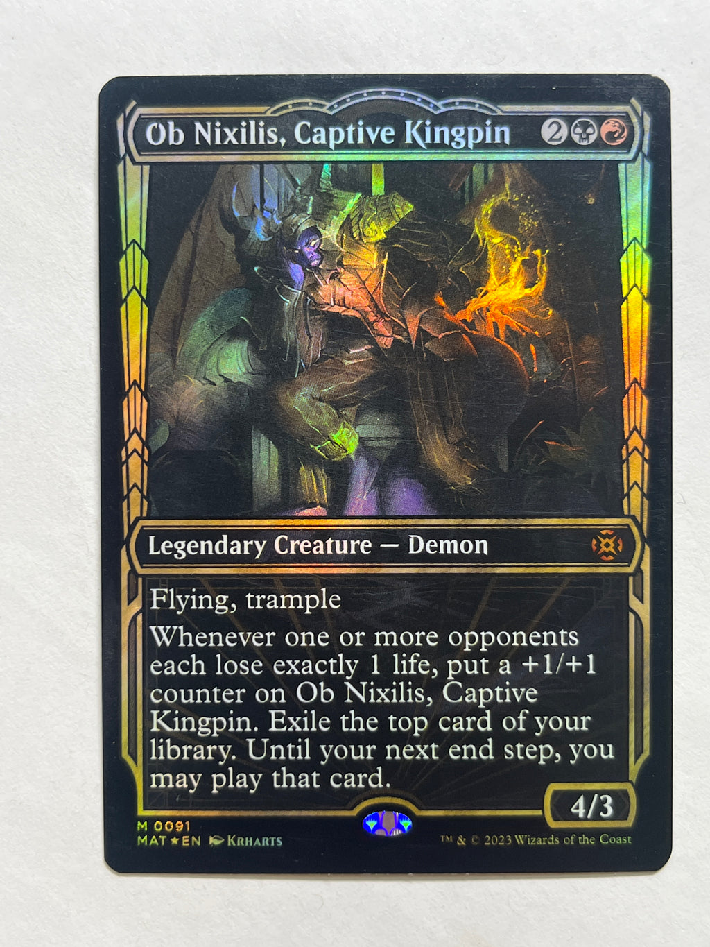 Ob Nixilis, Captive Kingpin