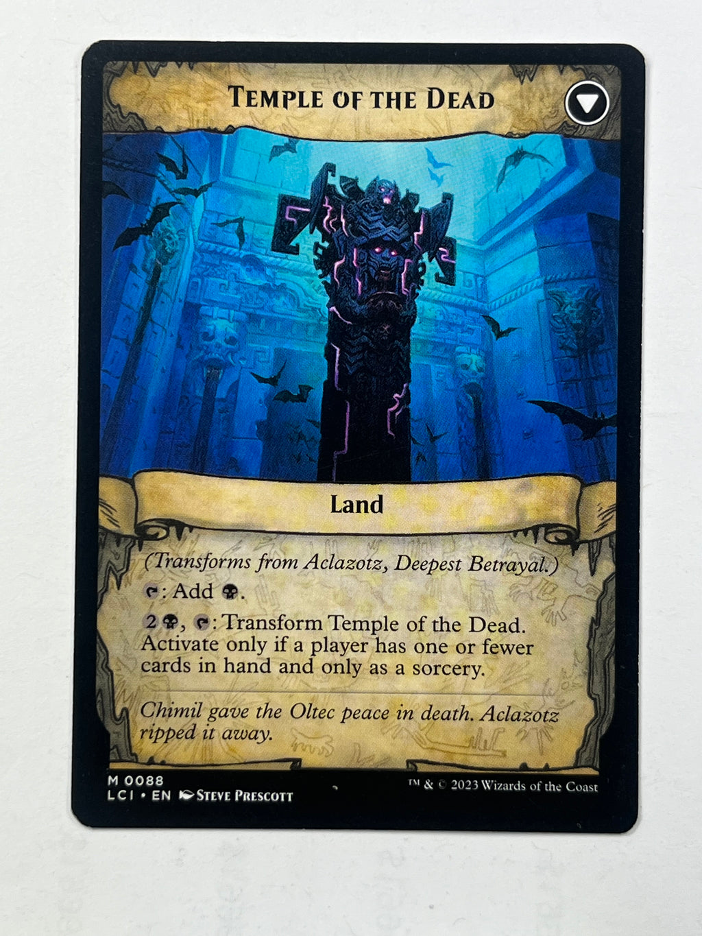Aclazotz, Deepest Betrayal // Temple of the Dead