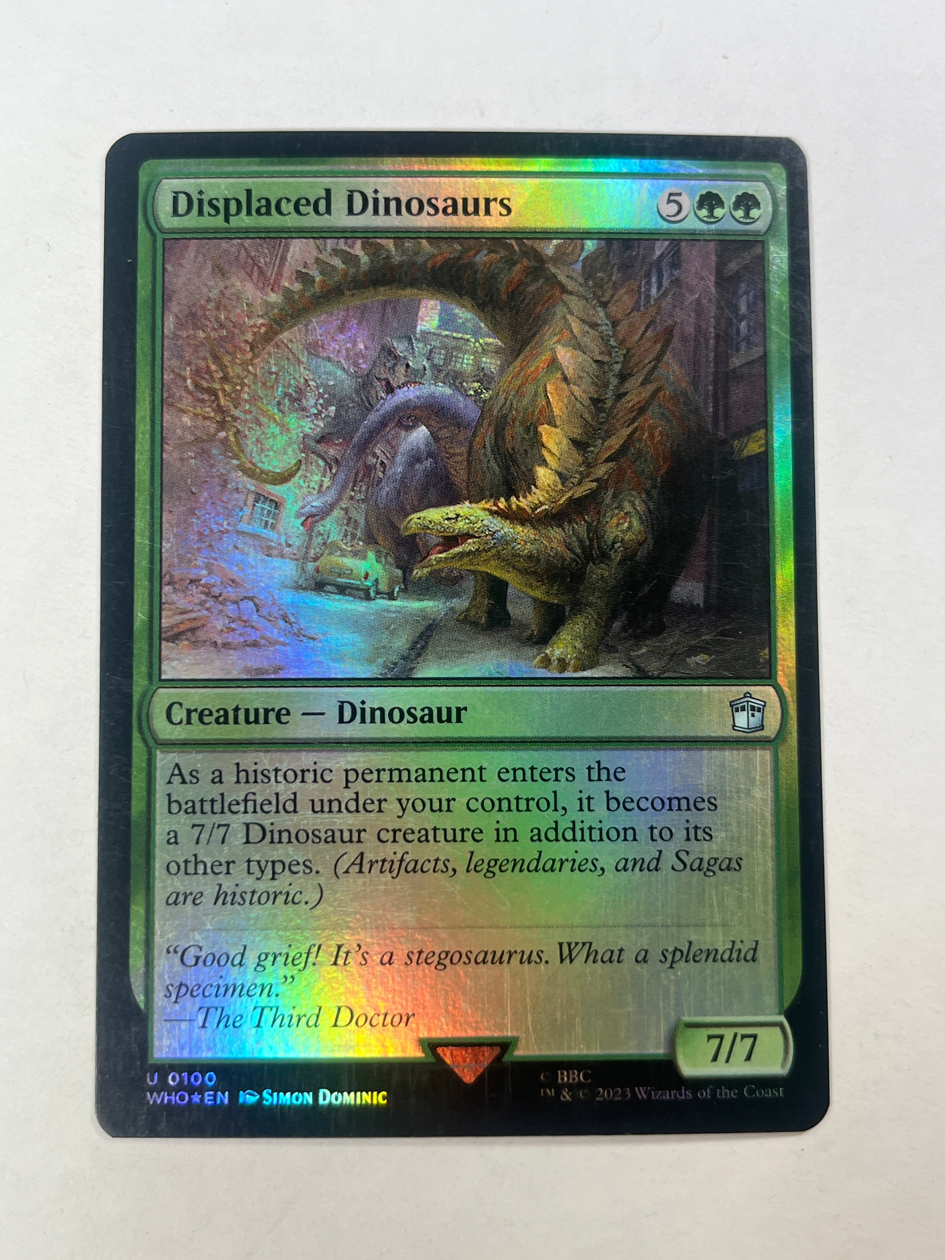 Displaced Dinosaurs