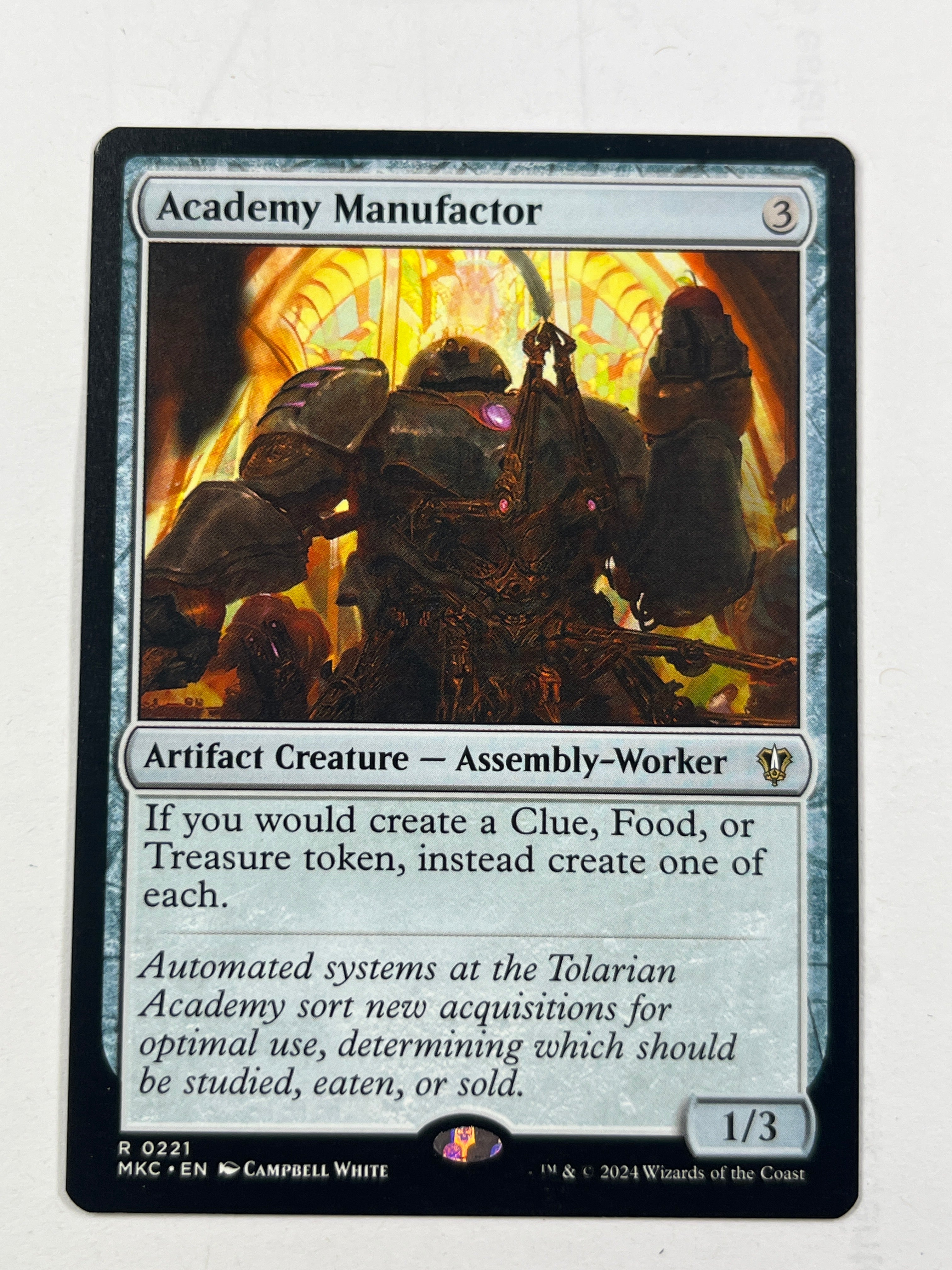 Academy Manufactor