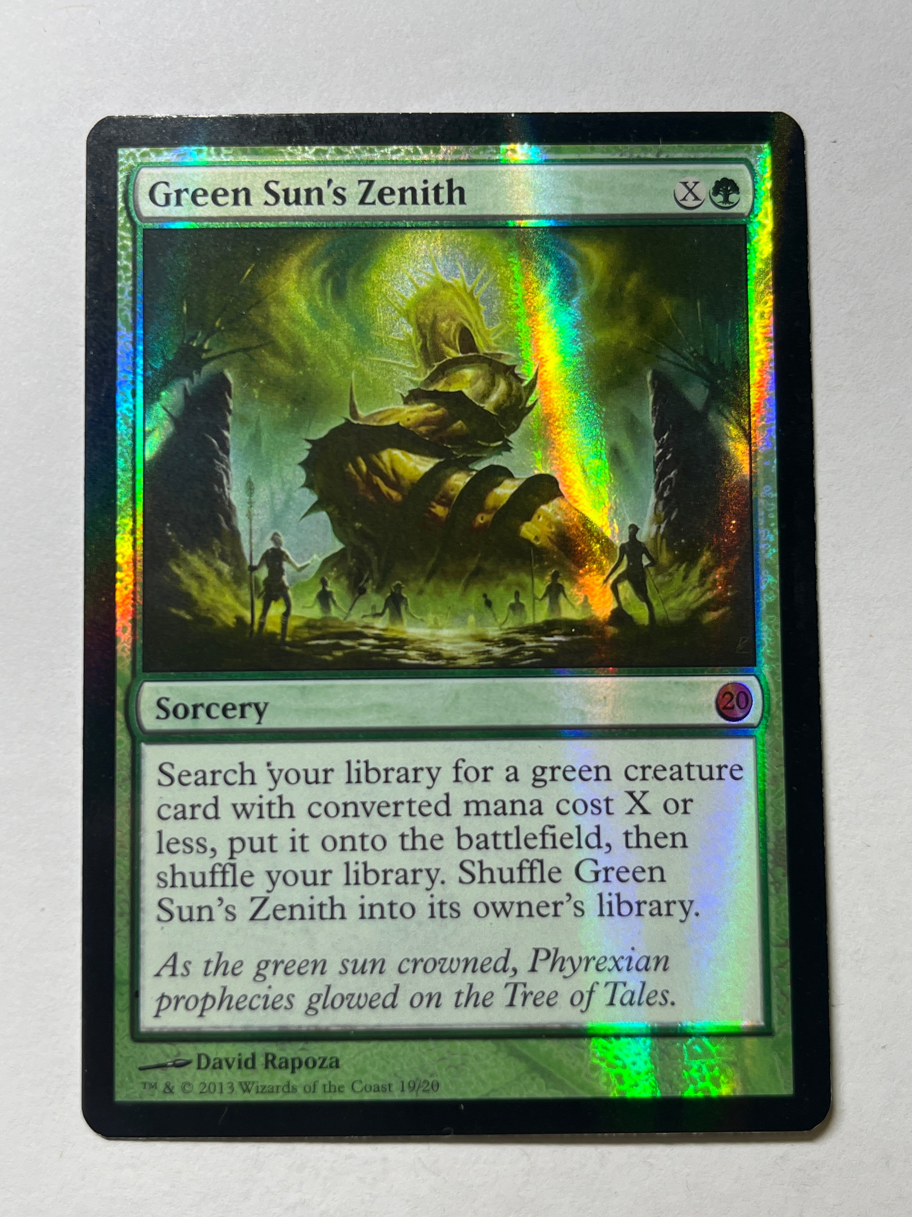 Green Sun's Zenith