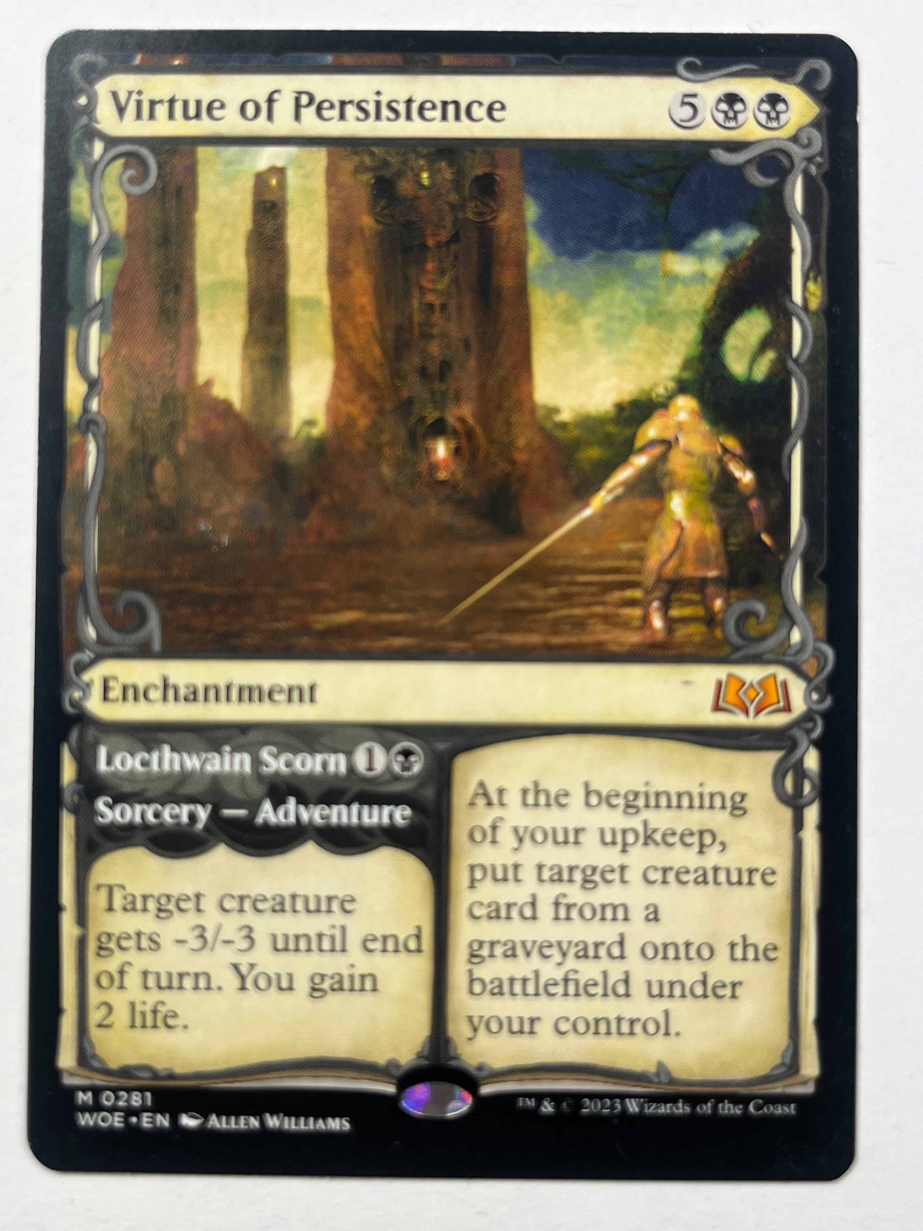 Virtue of Persistence // Locthwain Scorn