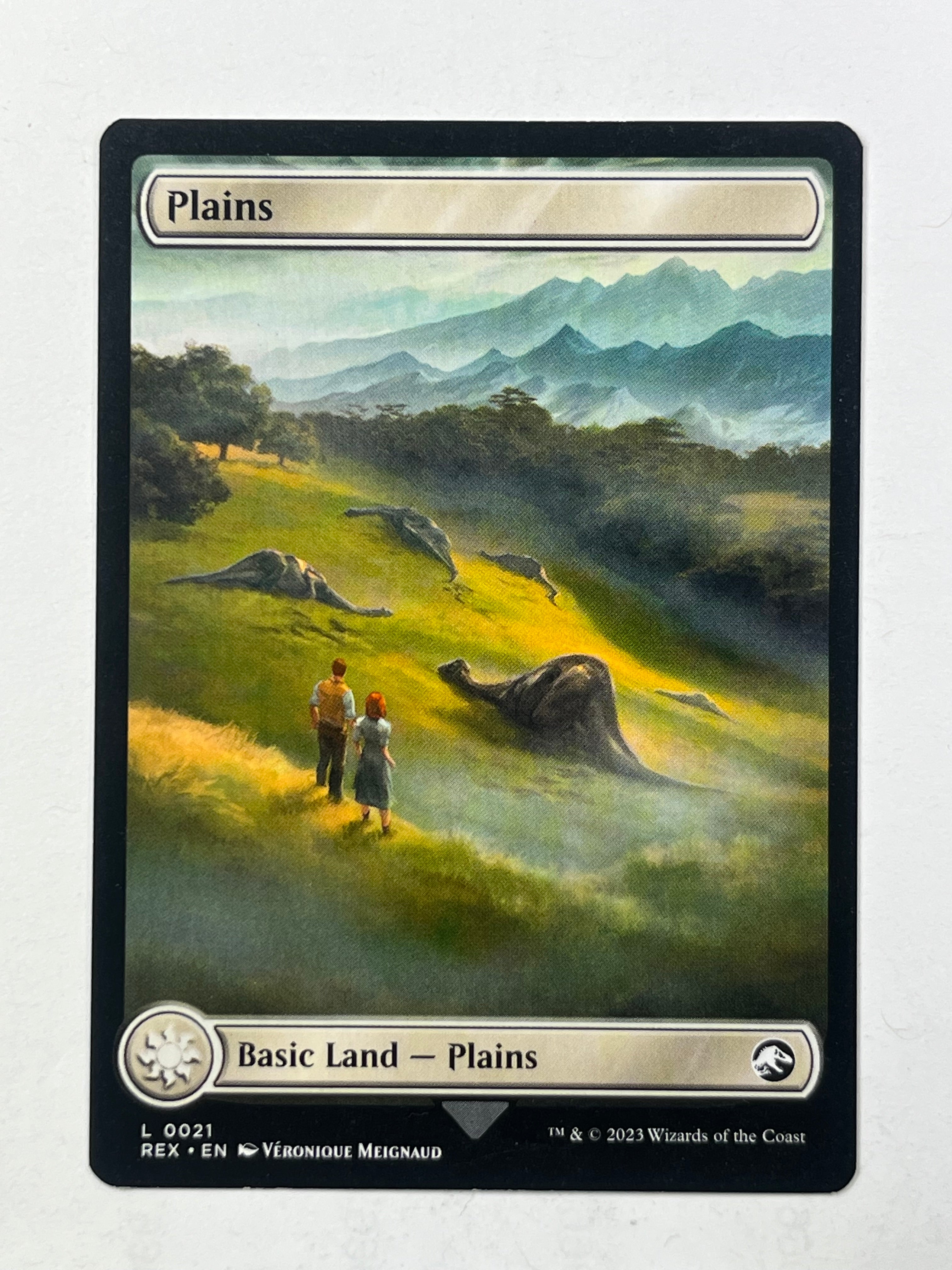 Plains double side jurassic park