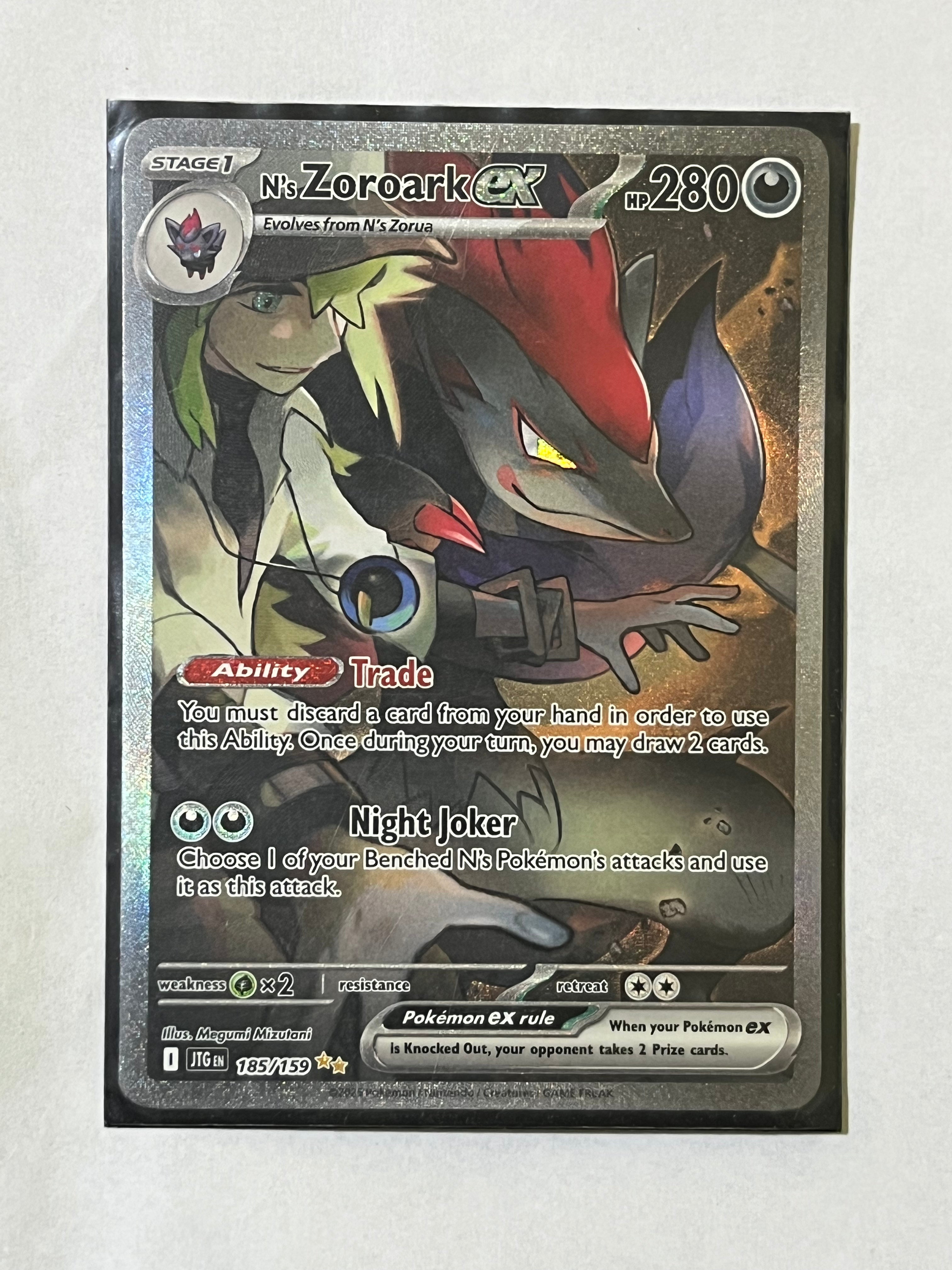 N's Zoroark ex 185/159