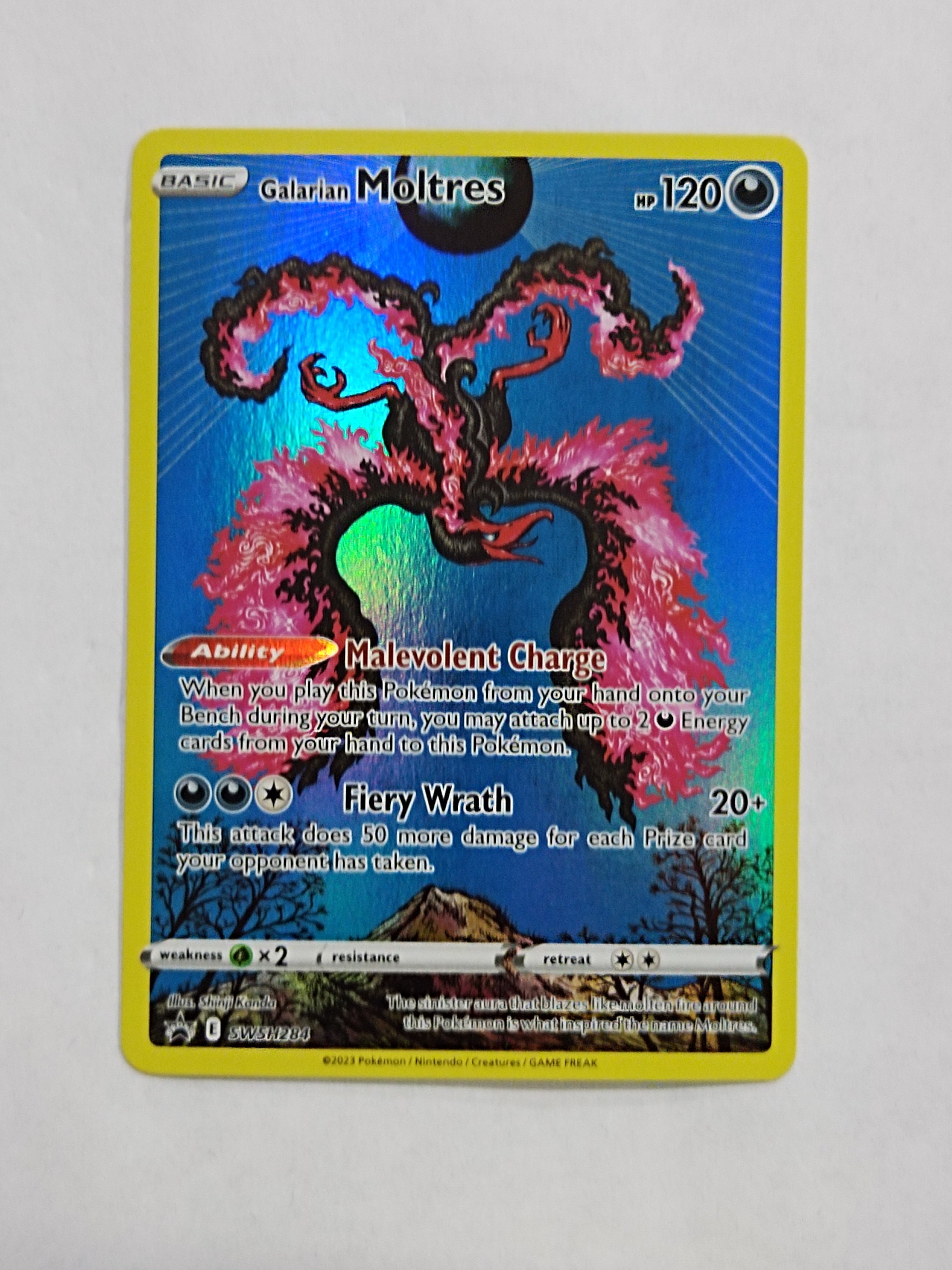 Galarian Moltres Promo 284