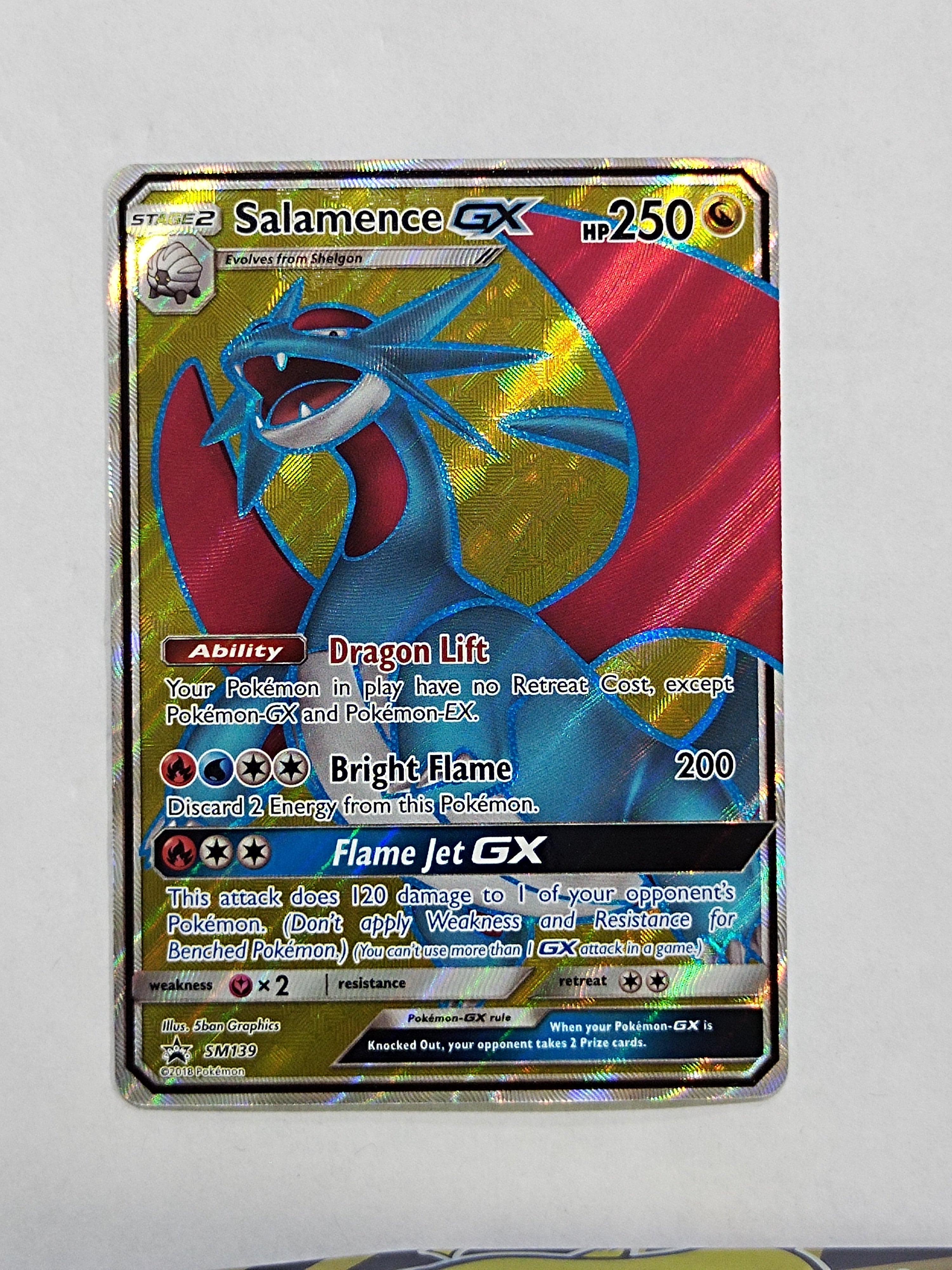 Salamence GX SM139