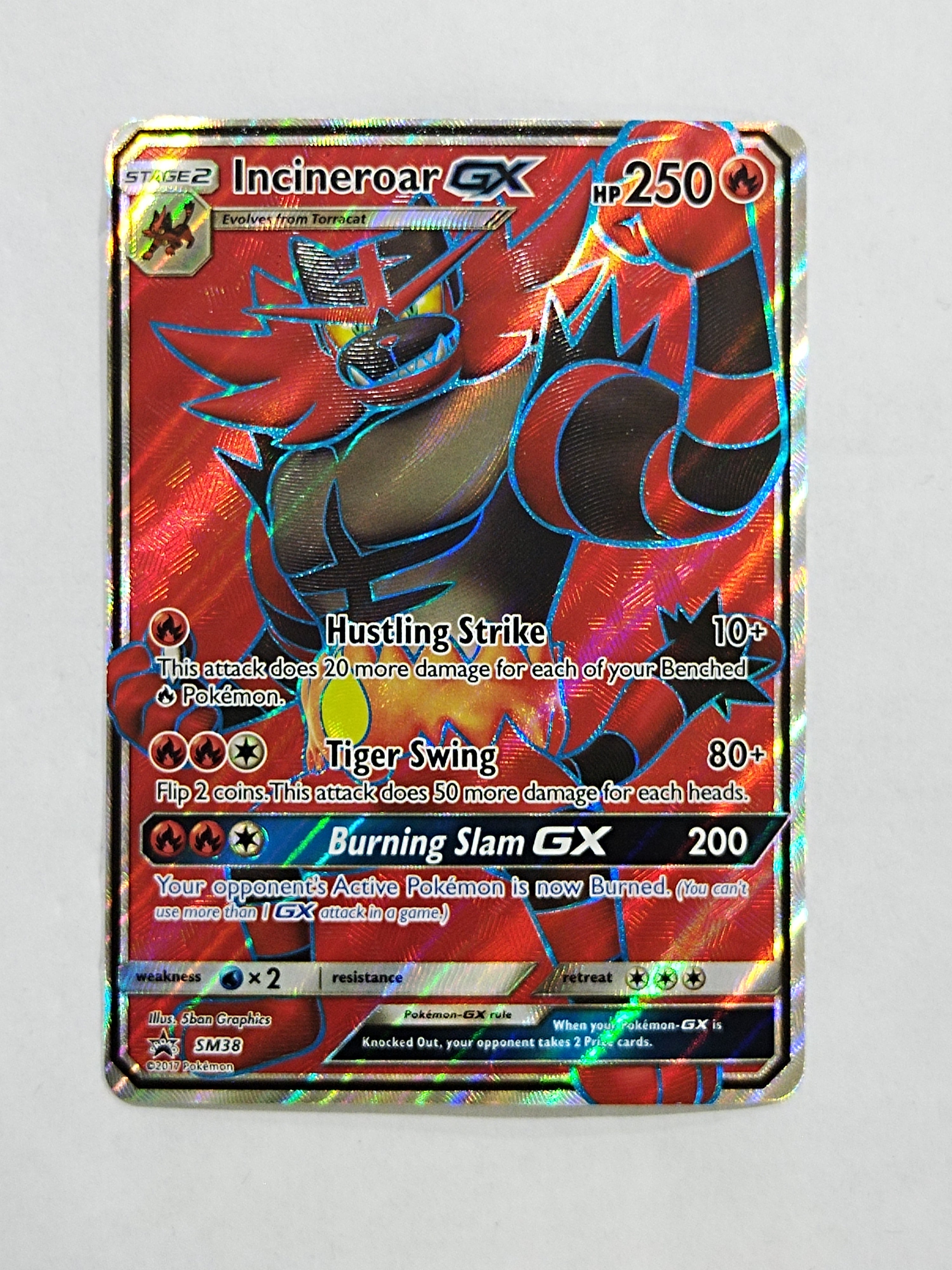 Incineroar Gx Promo SM38
