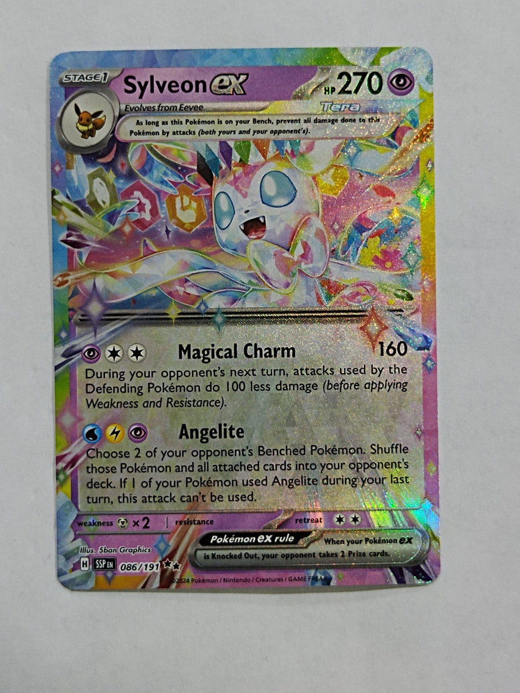 Sylveon Ex 086/191