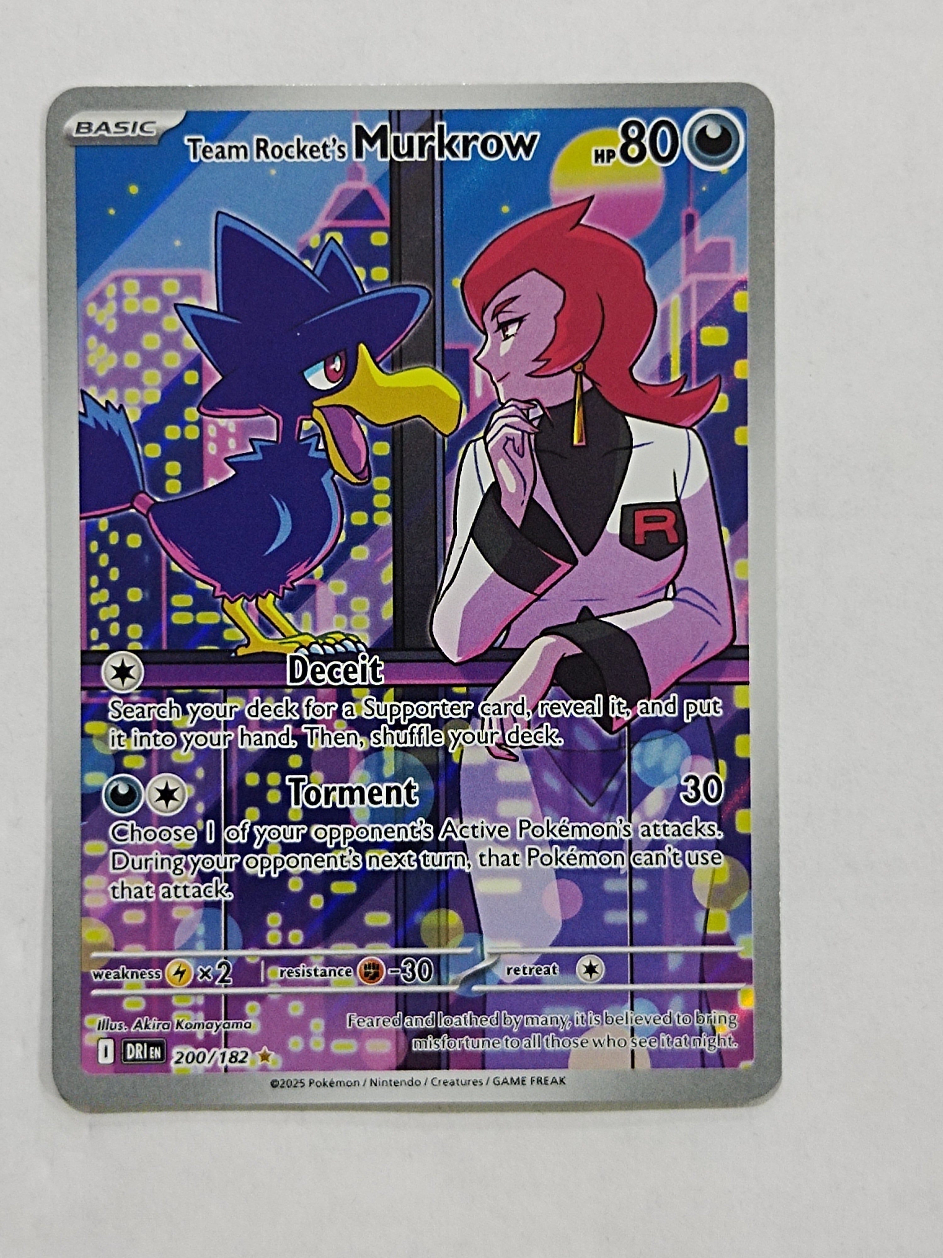 Team Rockets Murkrow 200/182