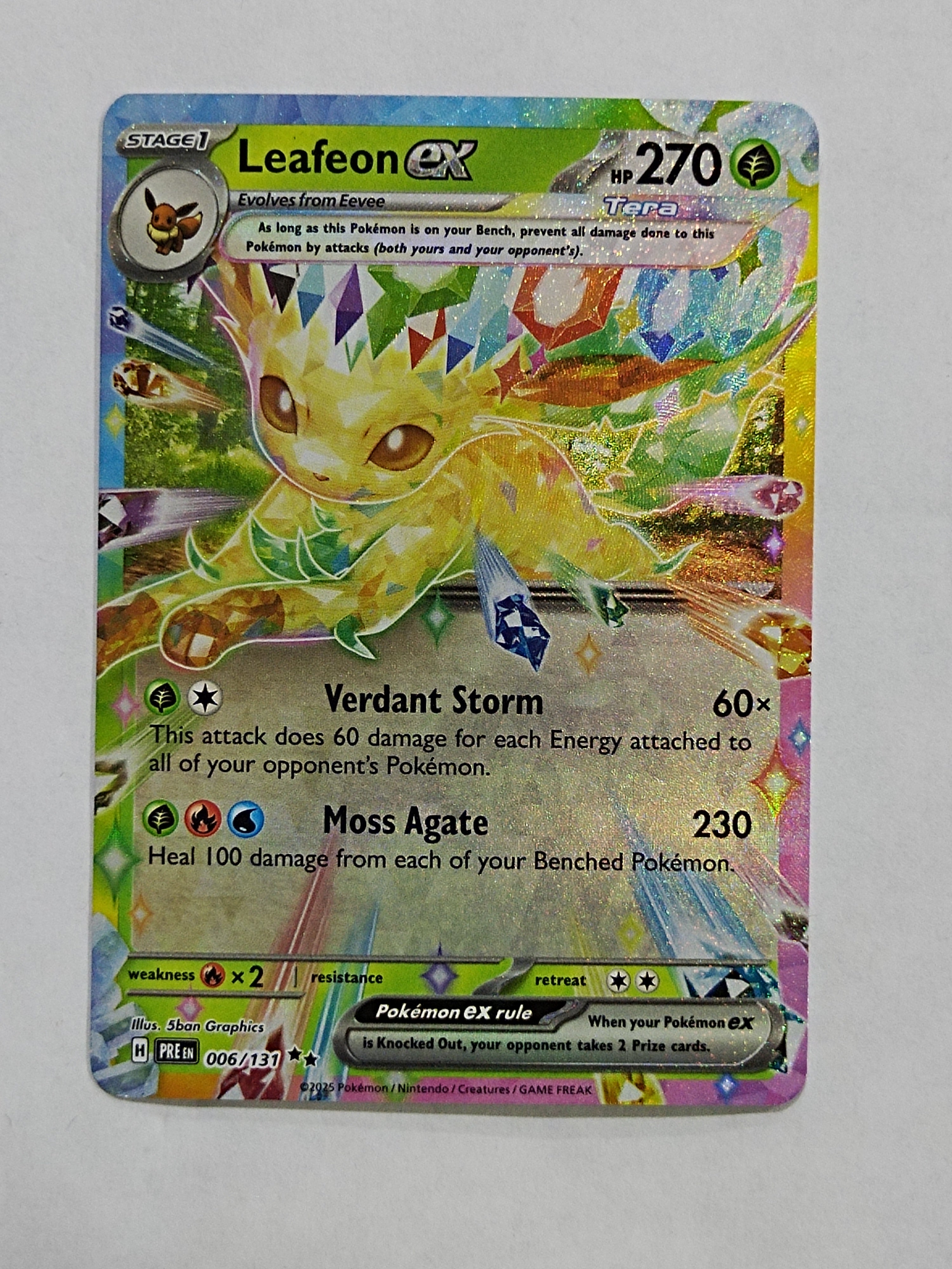 Leafeon Ex 006/131