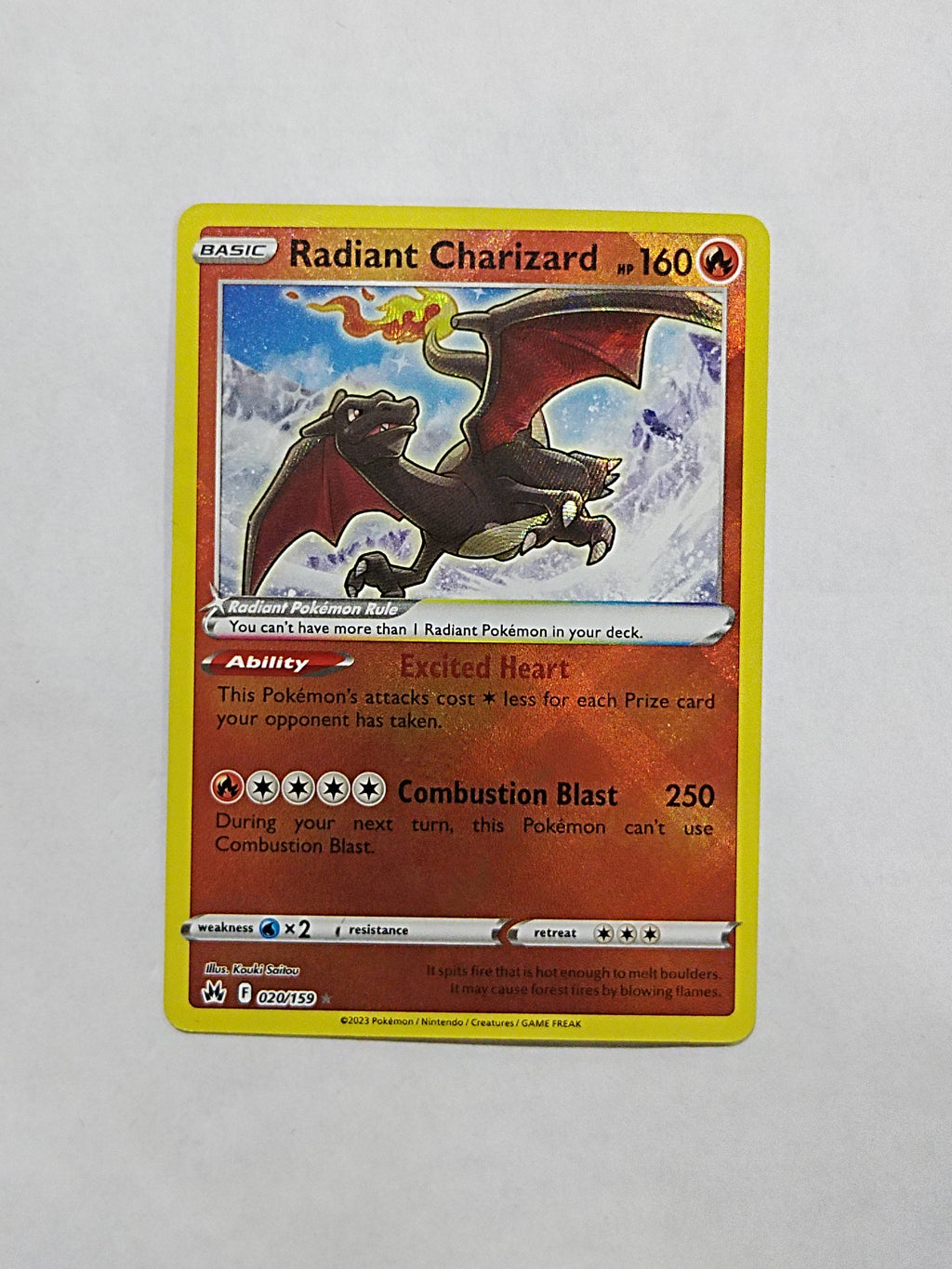 Radiant Charizard 020/159