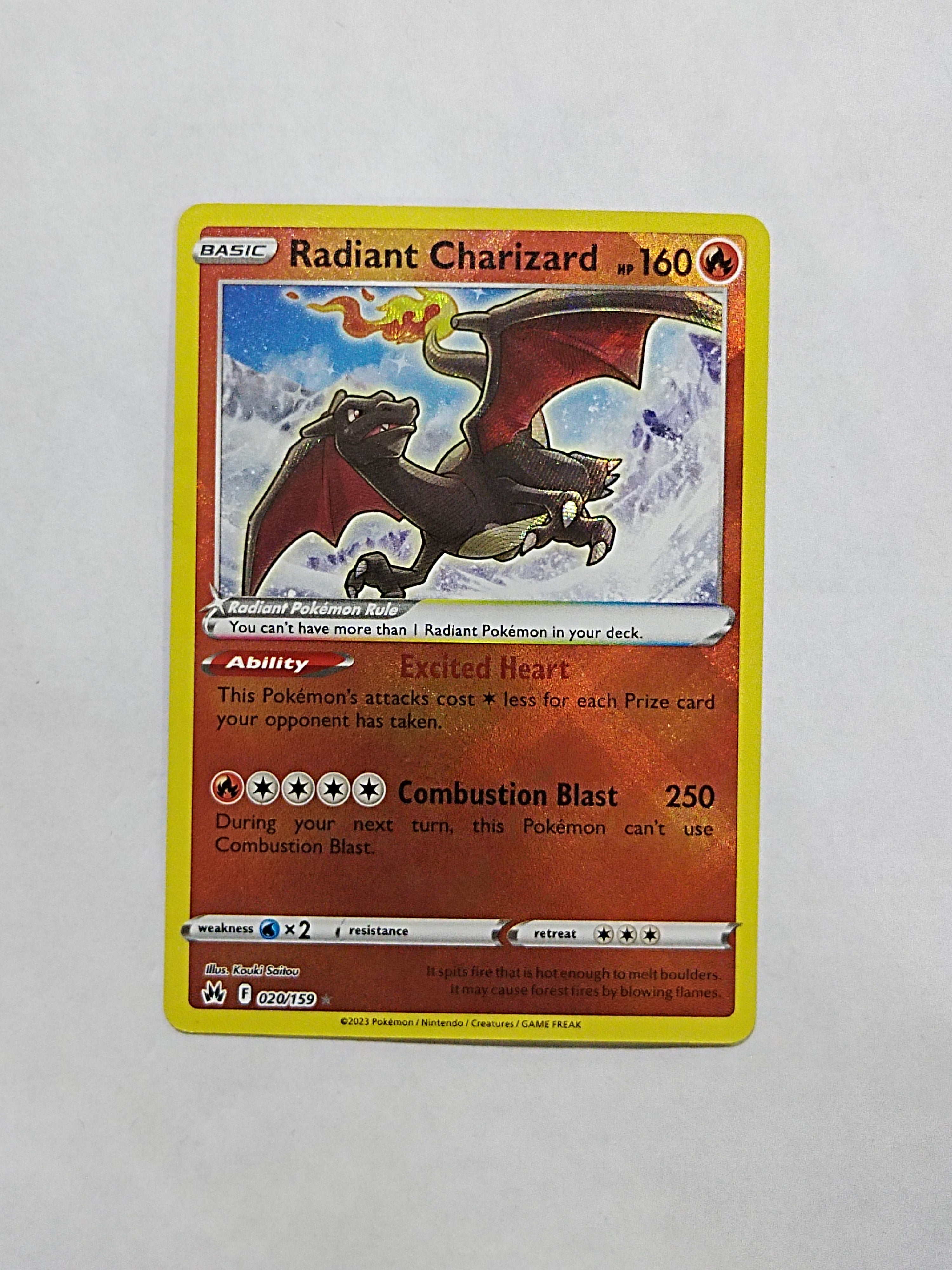 Radiant Charizard 020/159