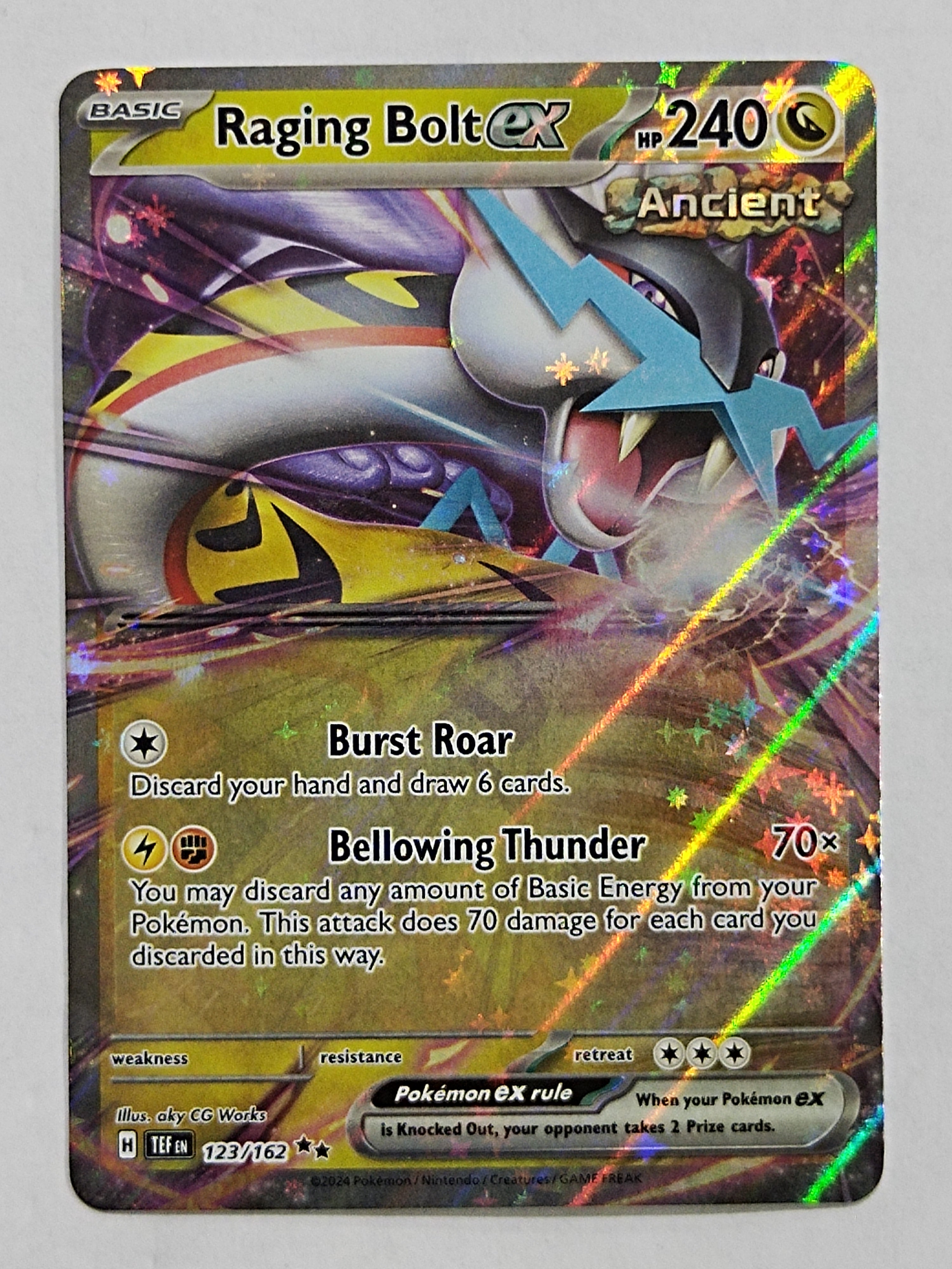 Ragin Bolt Ex 123/162