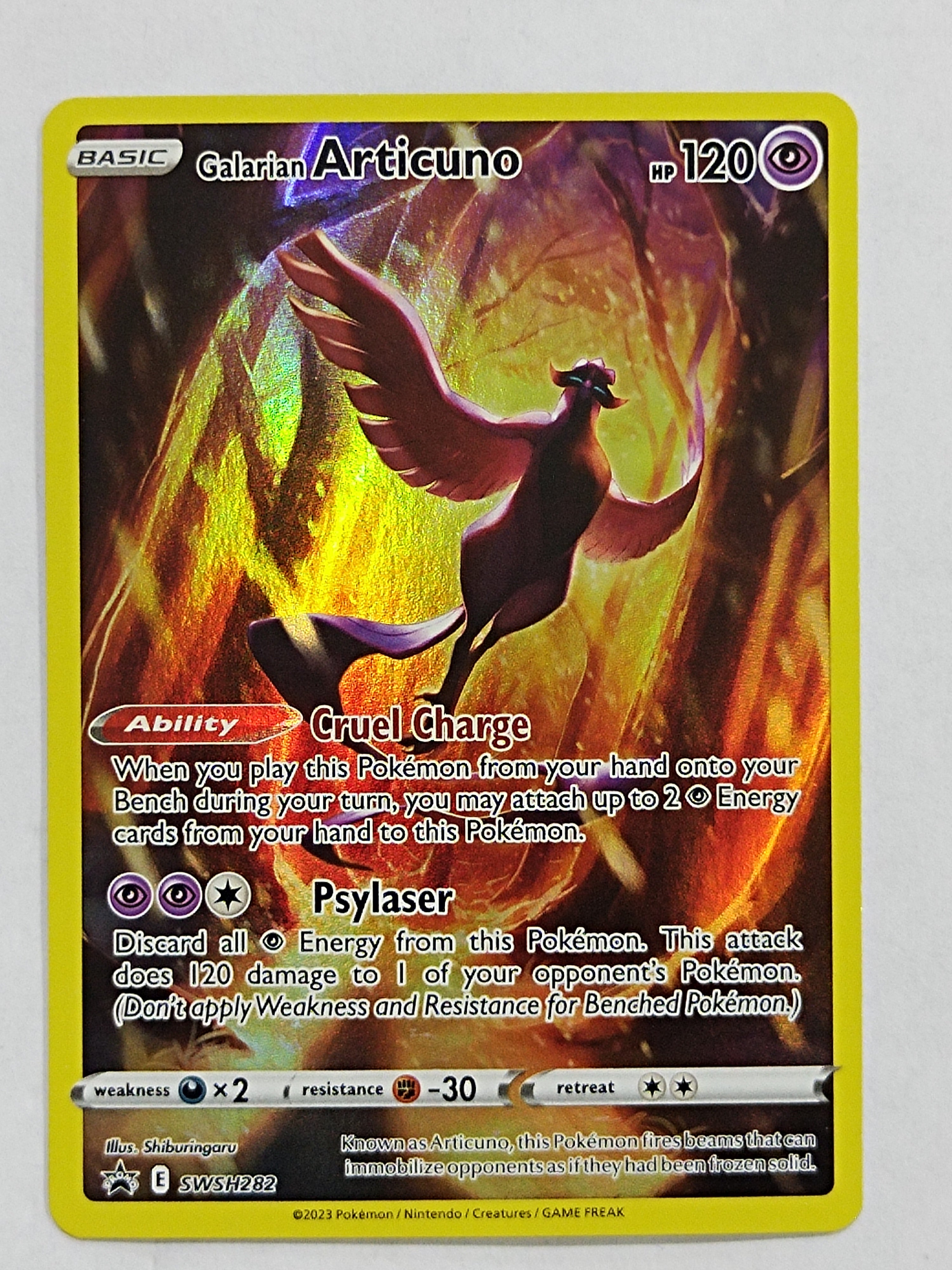 Galarian Articuno Promo h282