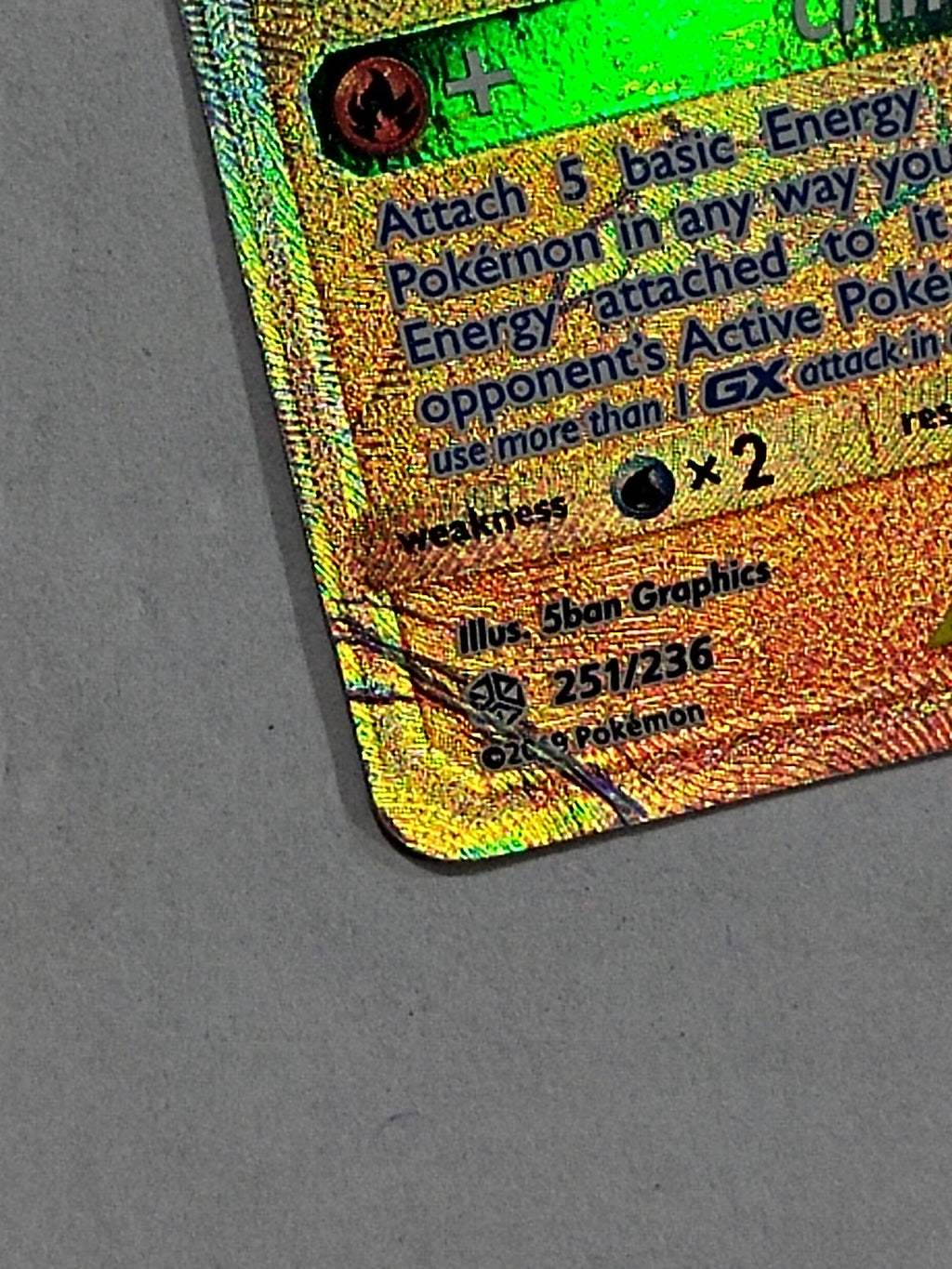 Charizad And Braixen Gx Damaged