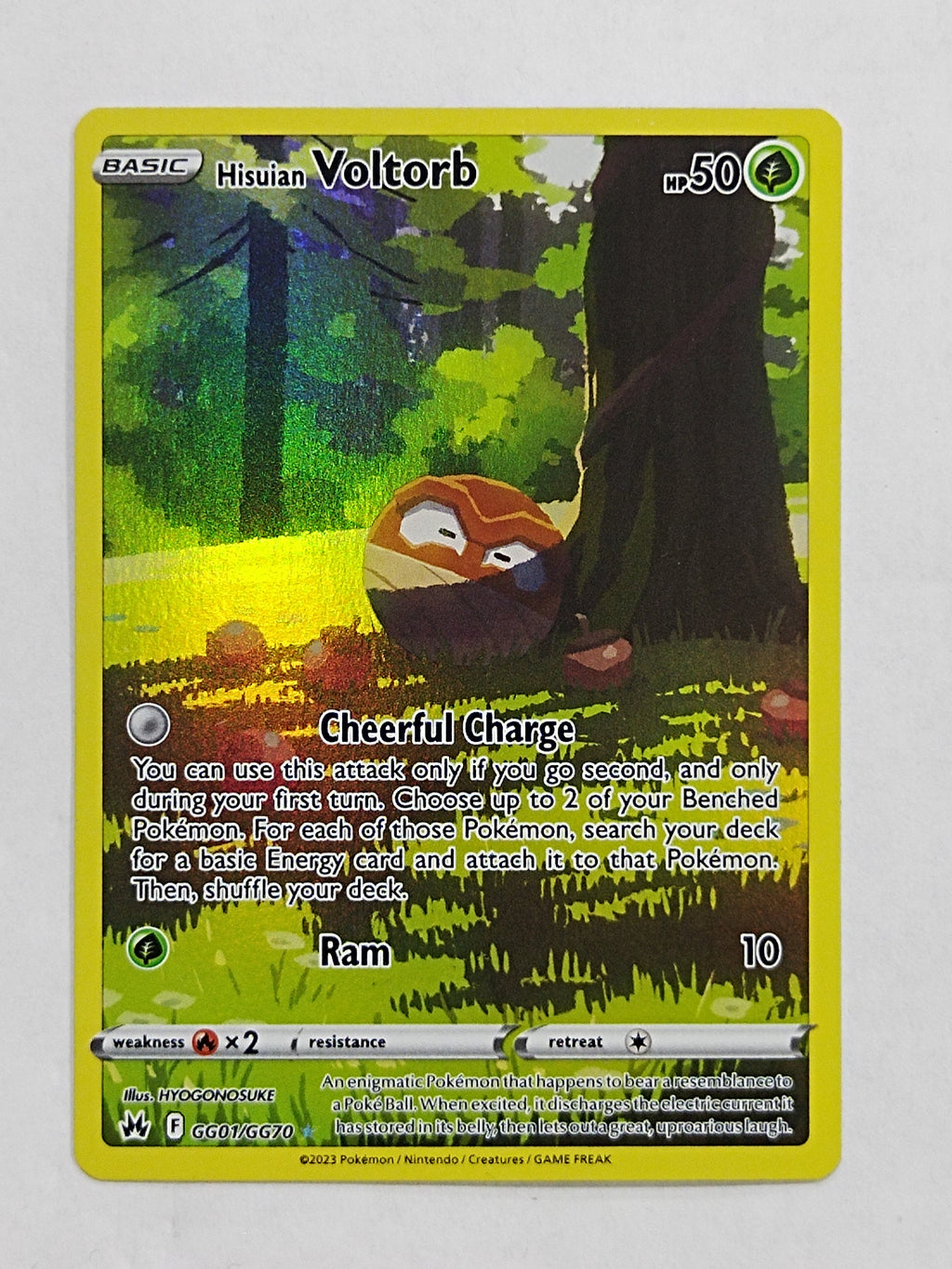 Hisuian Voltorb GG01