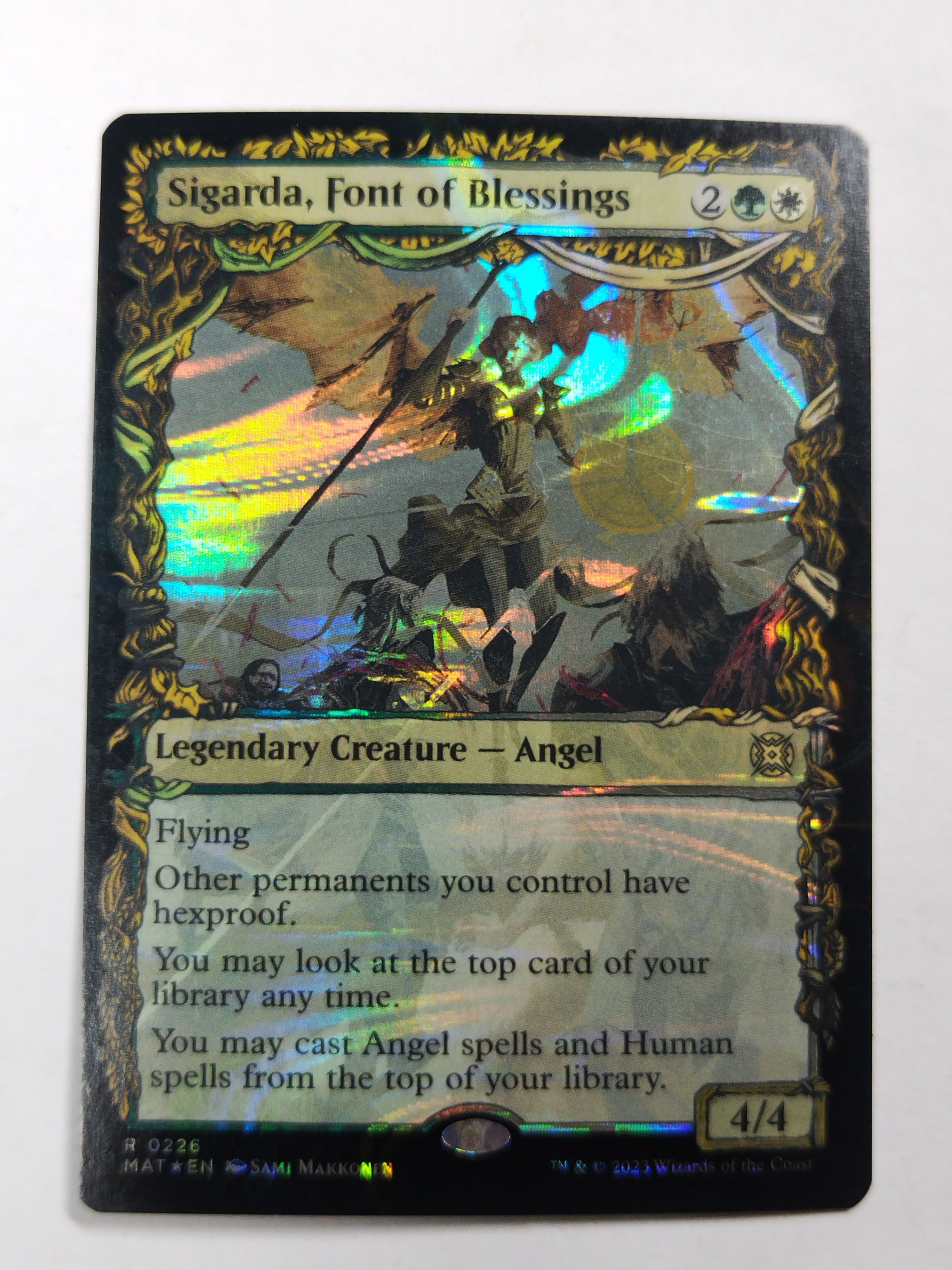 Sigarda, Font of Blessings