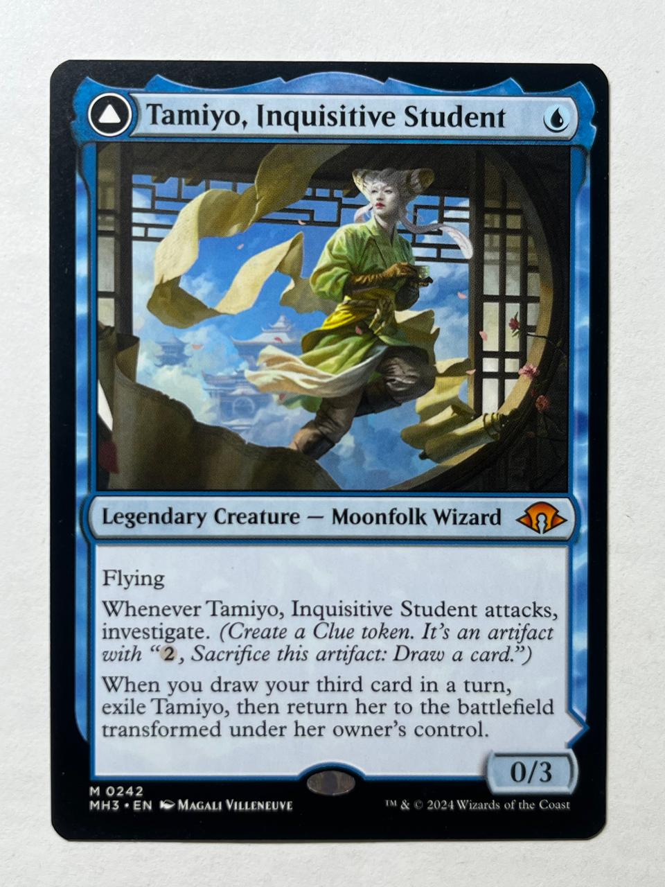 Tamiyo, Inquisitive Student // Tamiyo, Seasoned Scholar