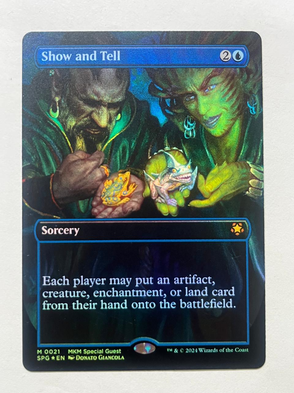 Show and Tell