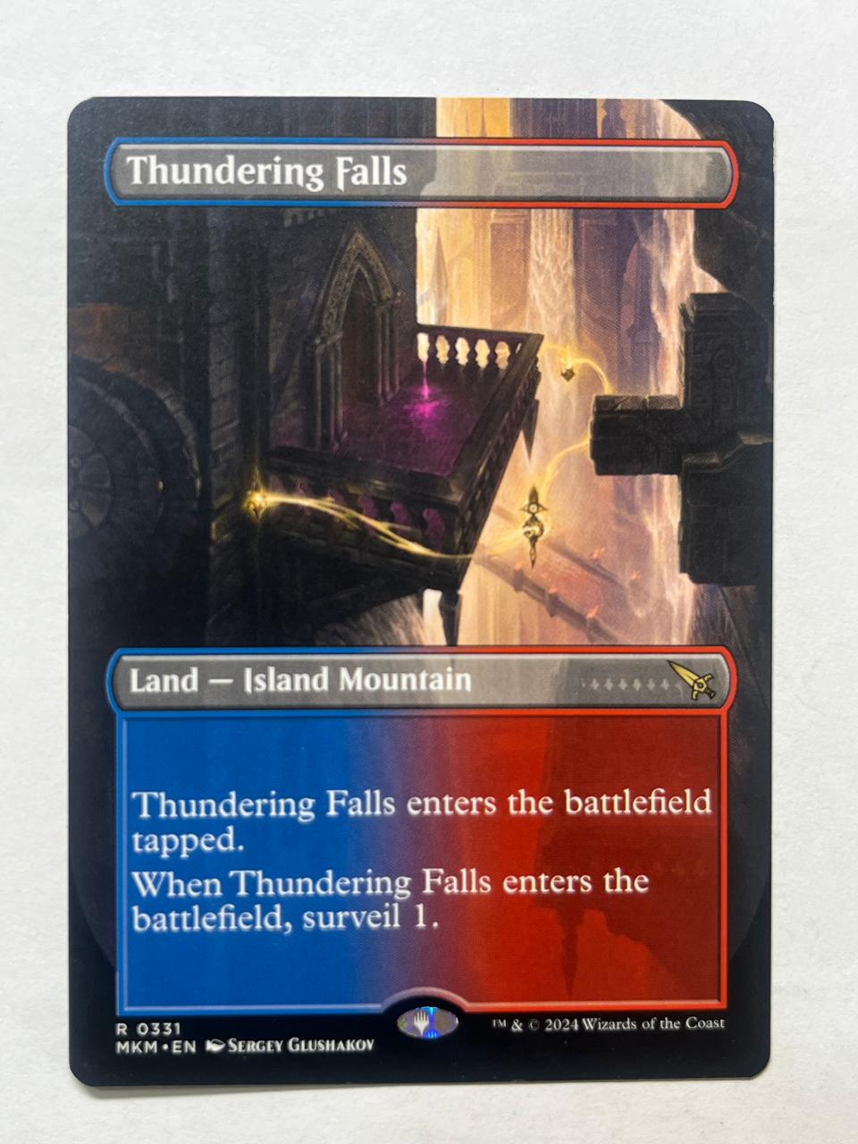 Thundering Falls borderless