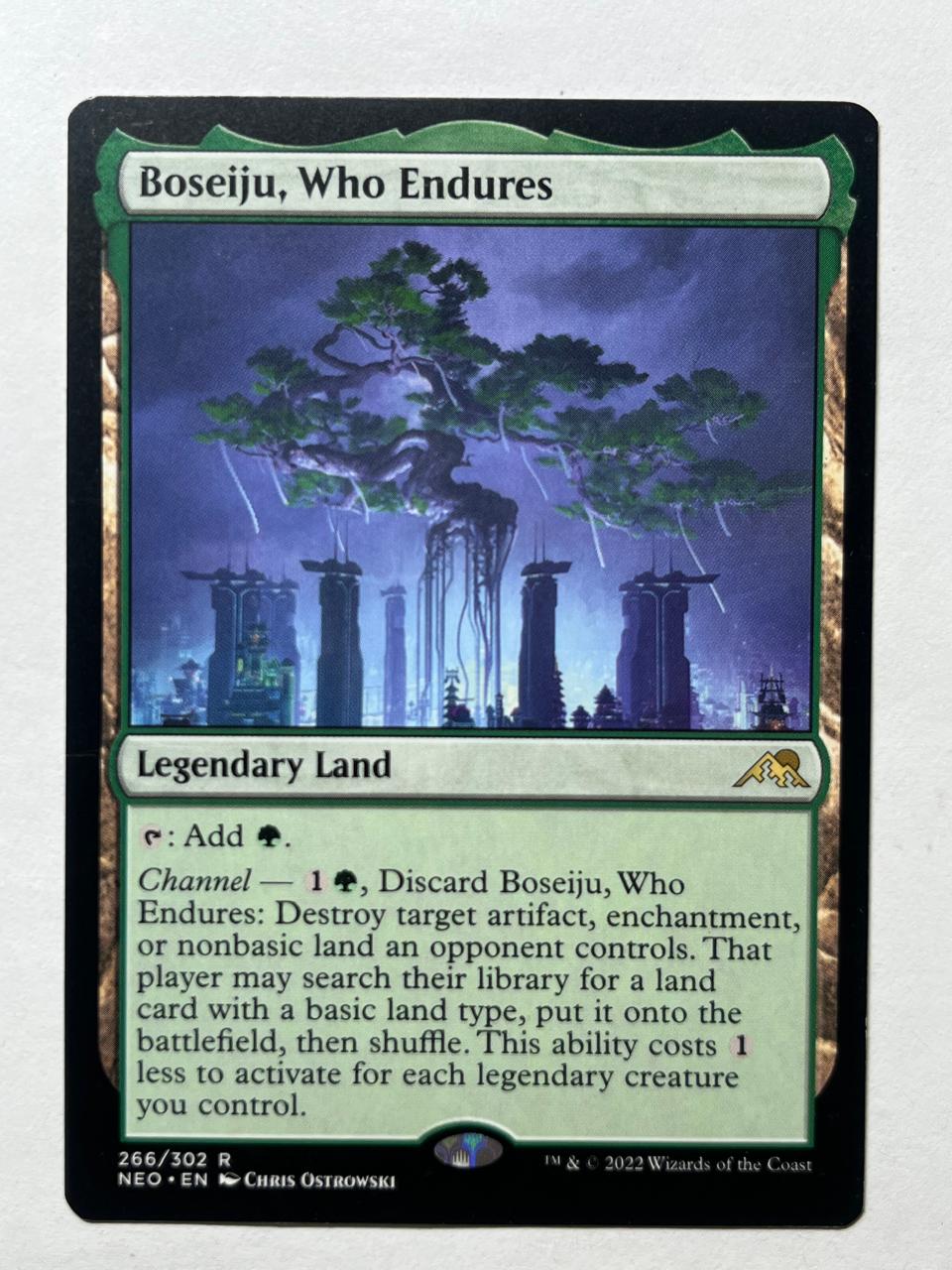 Boseiju, Who Endures