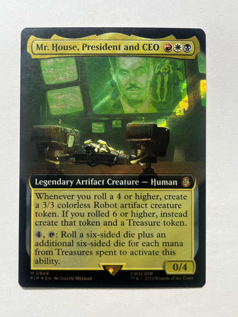 Mr. House, President and CEO surge