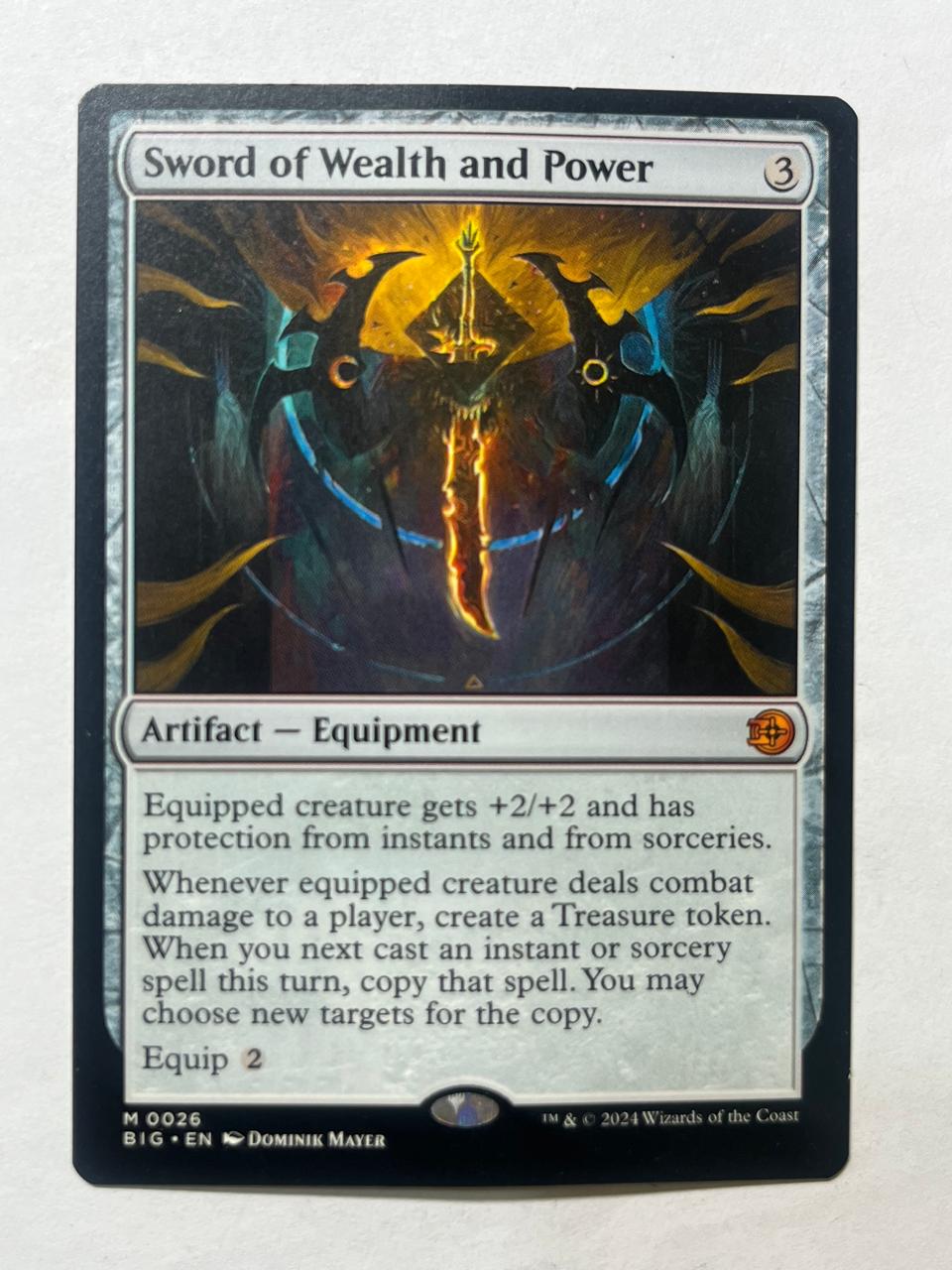 Sword of Wealth and Power