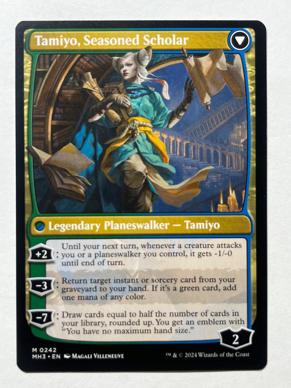 Tamiyo, Inquisitive Student // Tamiyo, Seasoned Scholar