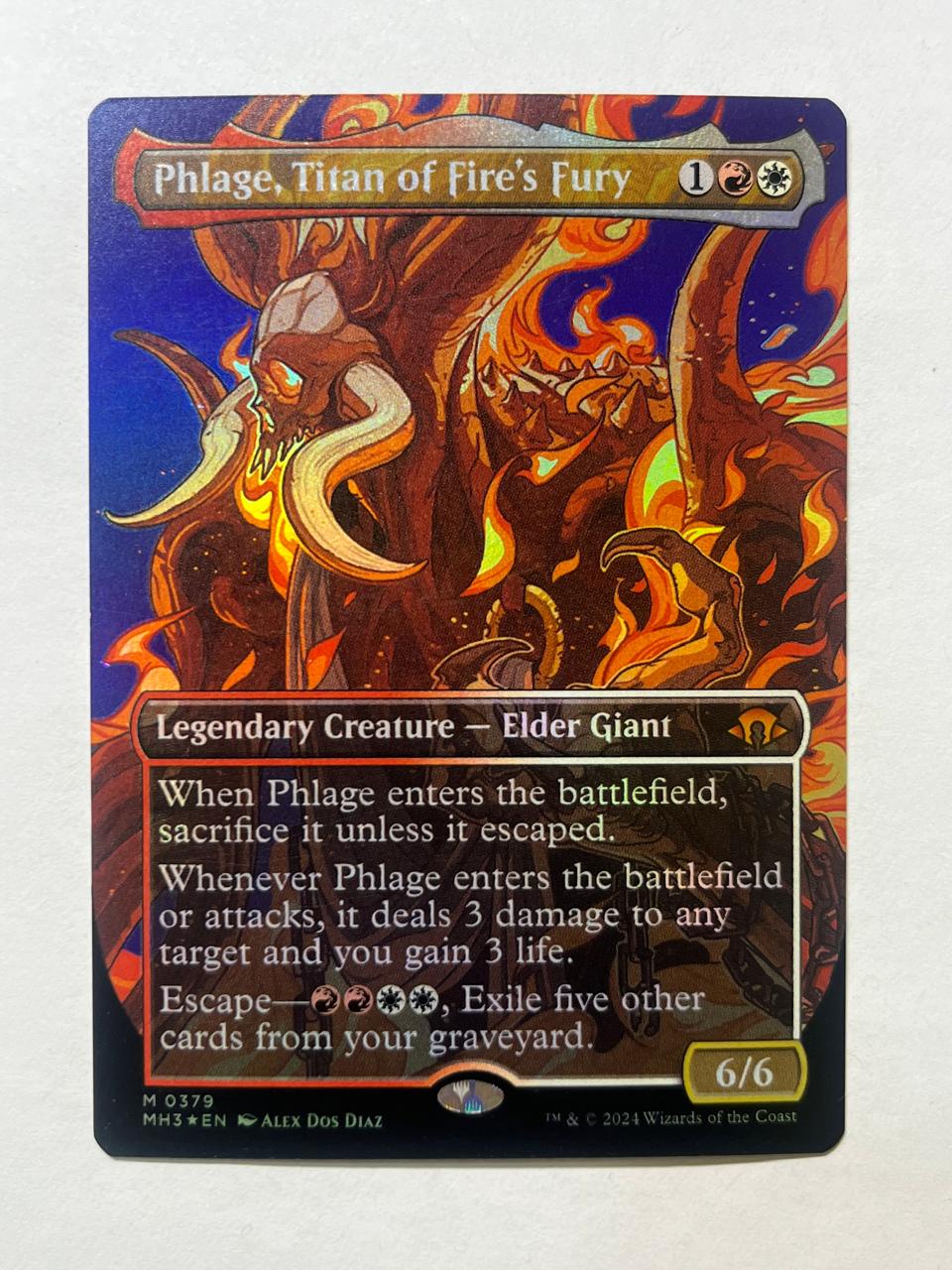 Phlage, Titan of Fire's Fury